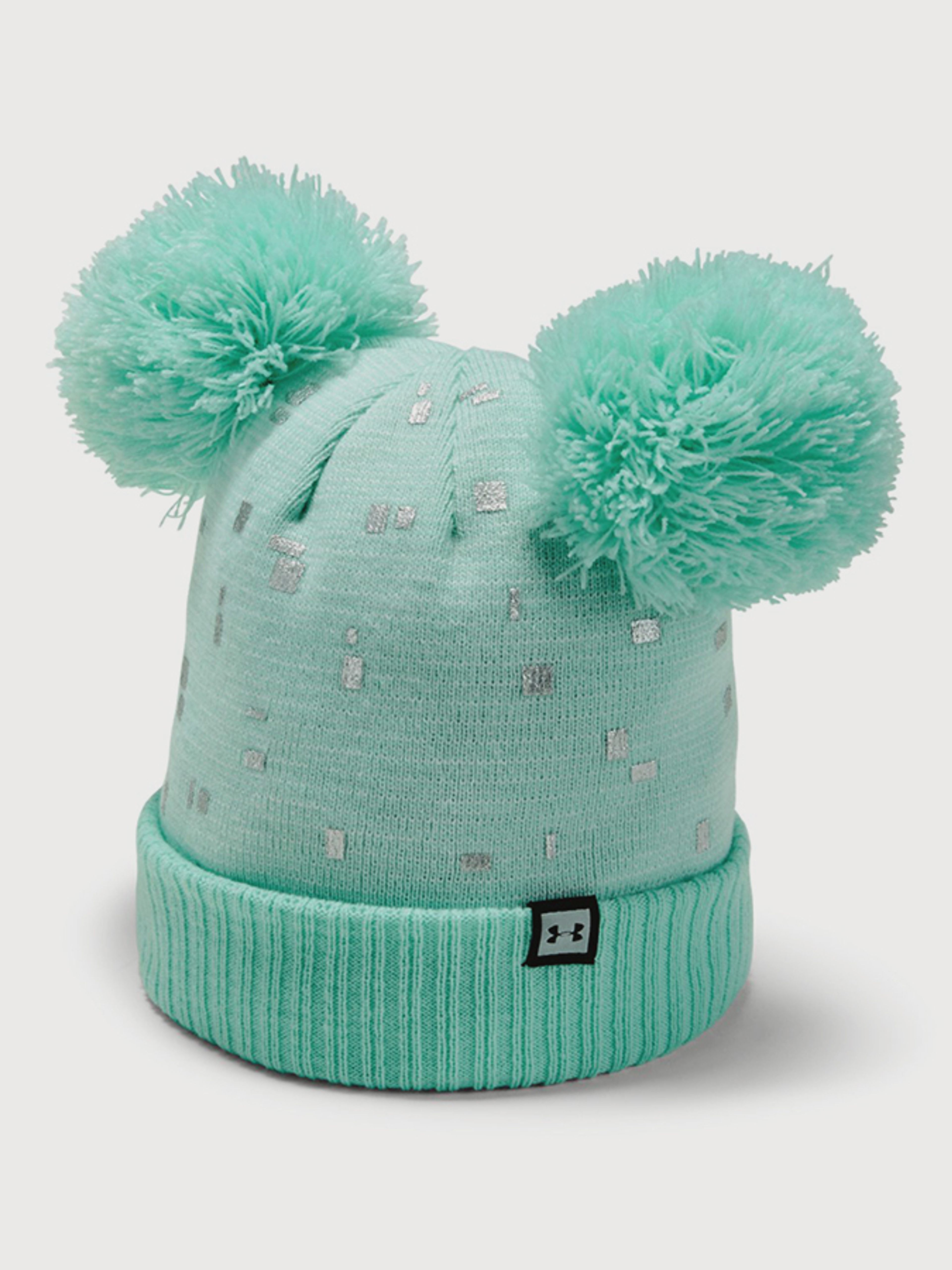 Under armour double pom beanie hotsell