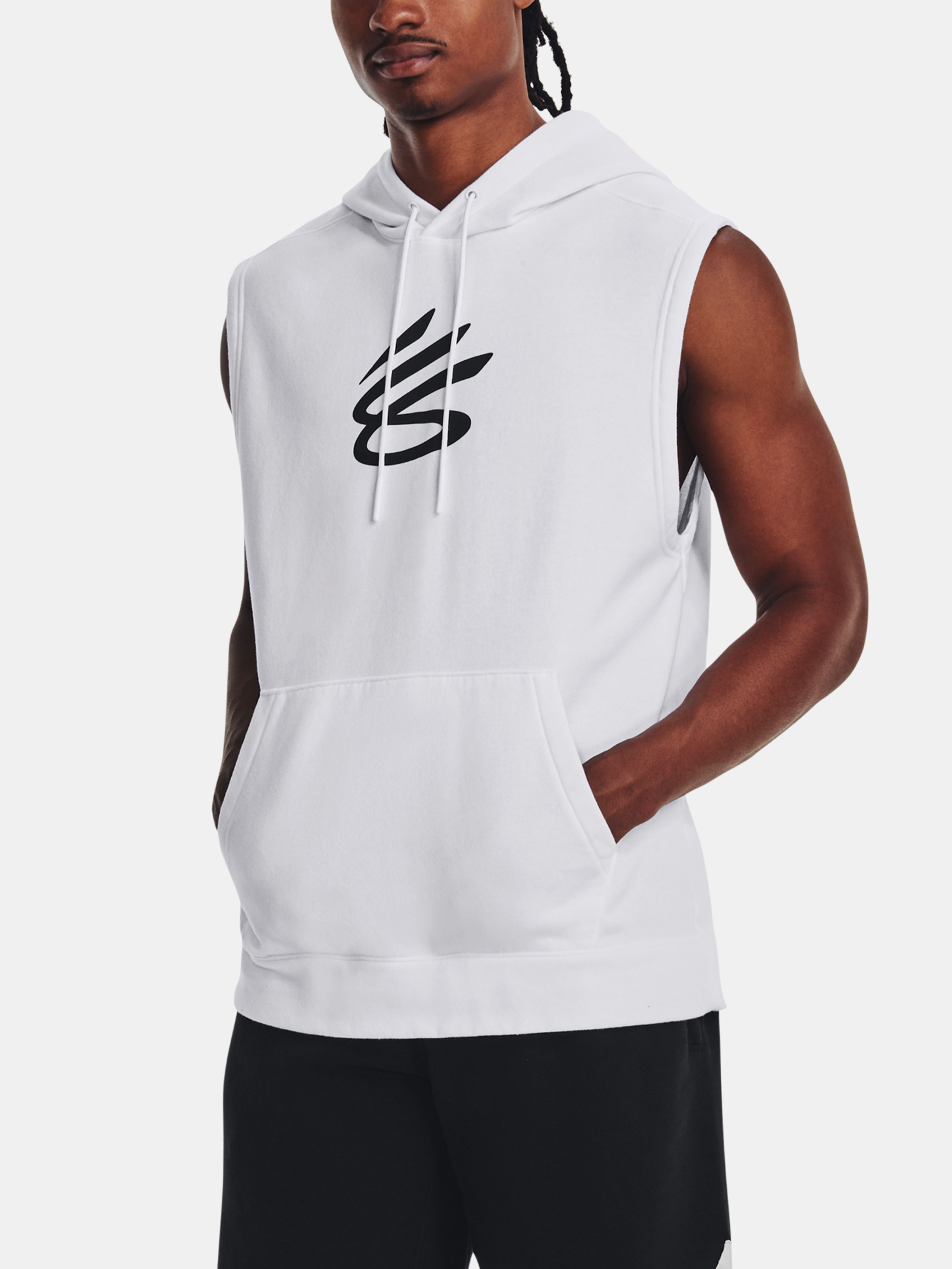 Moški pulover Under Armour Curry Fleece SLVLS Hoodie