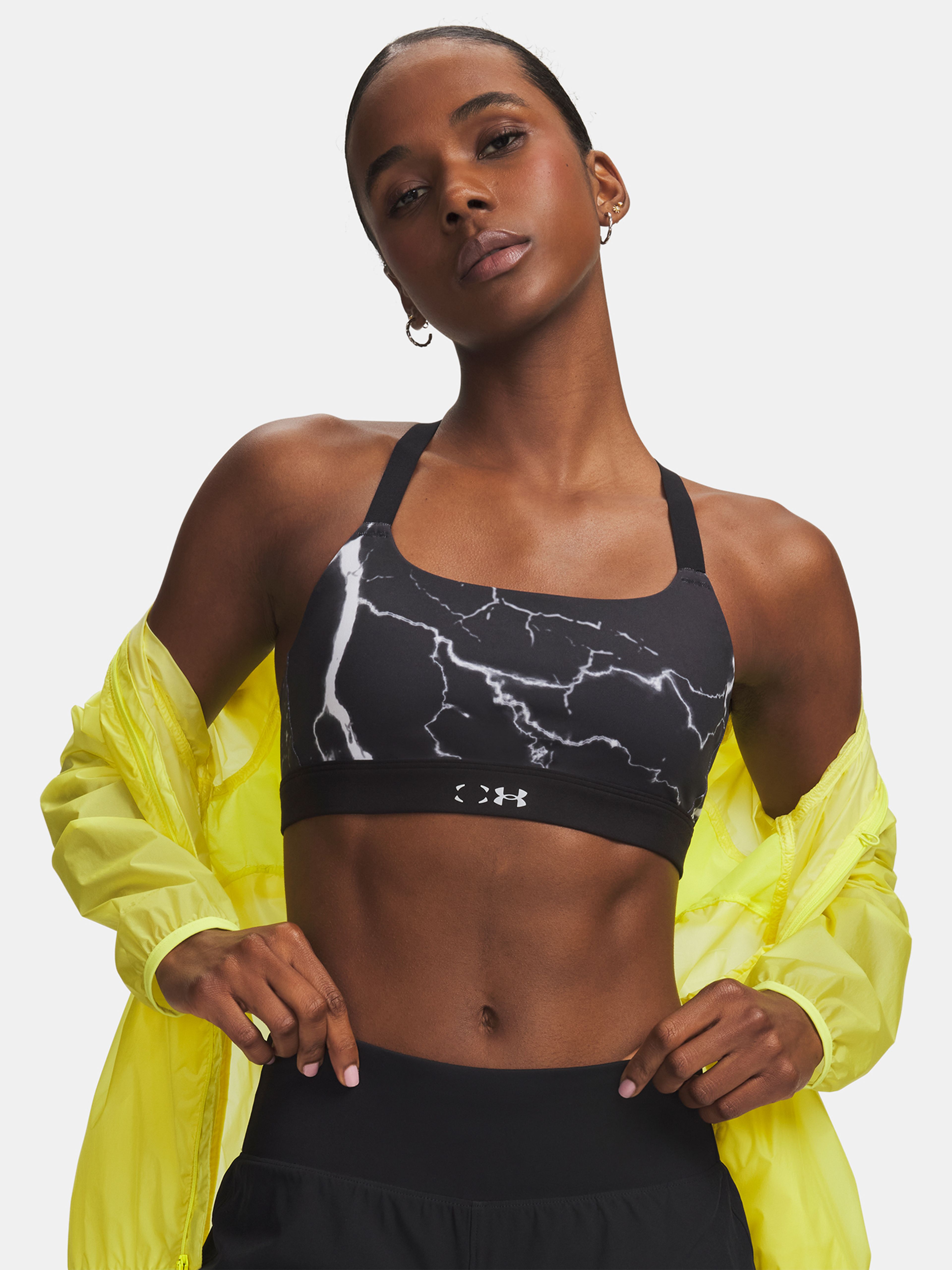 Ženski nedrček  Under Armour UA HB Run Printed Bra - 001