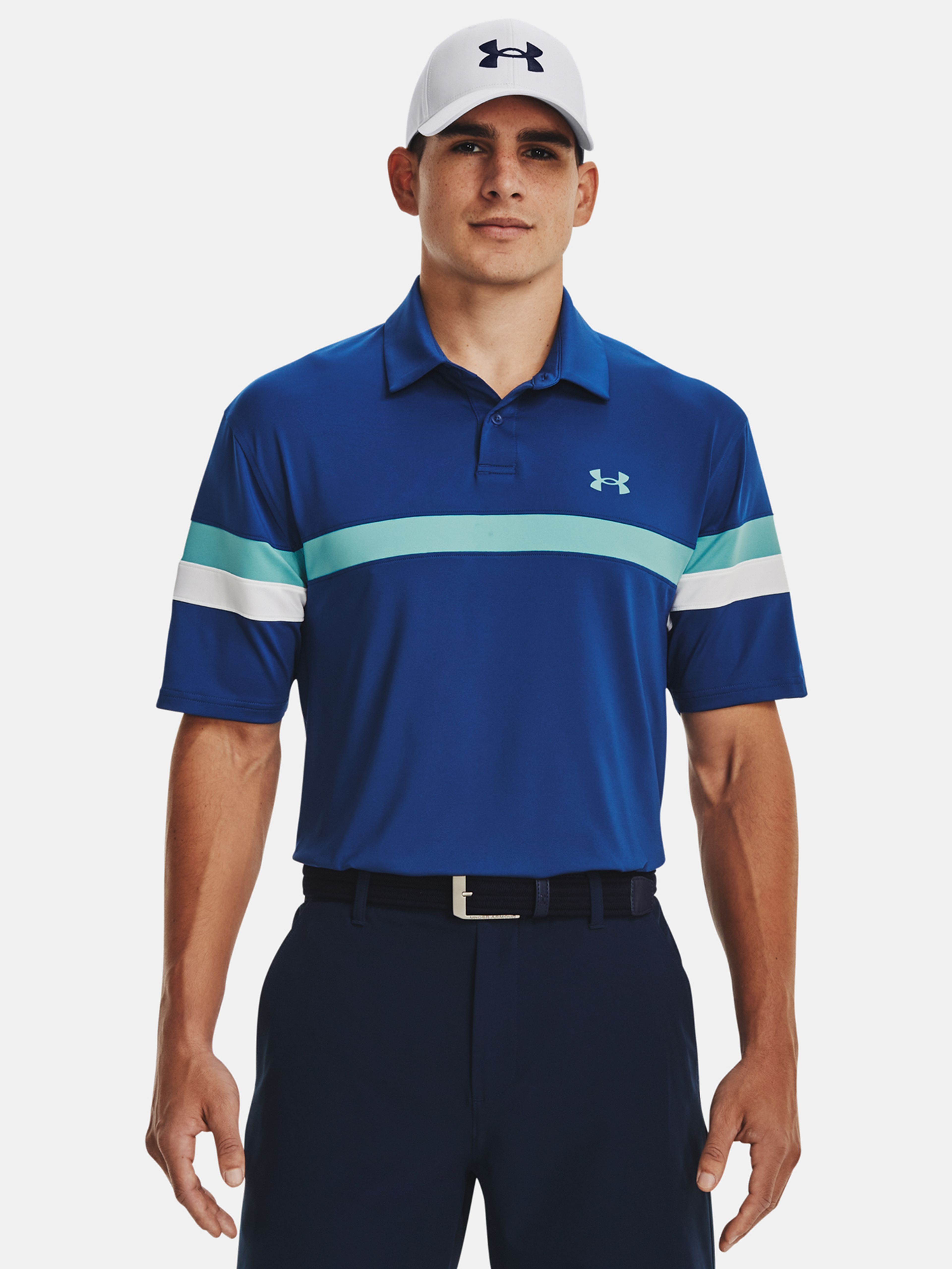 Férfi póló Under Armour UA T2G Color Block Polo