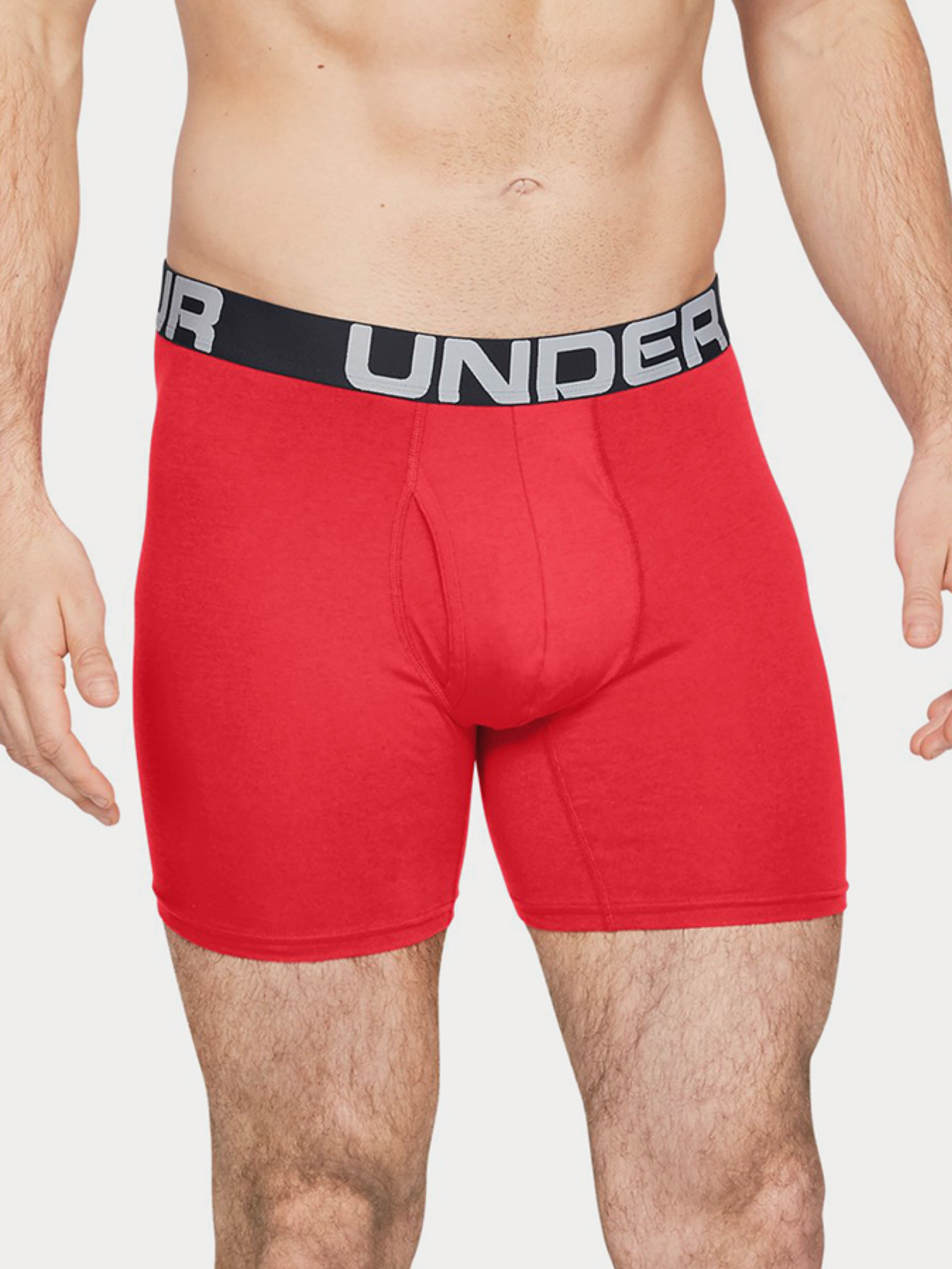 Meeste bokserid Under Armour Charged Cotton 6In 3 Pack