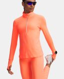 Dámske tričko Under Armour UA Launch Pro Half Zip-Oranžová - 003