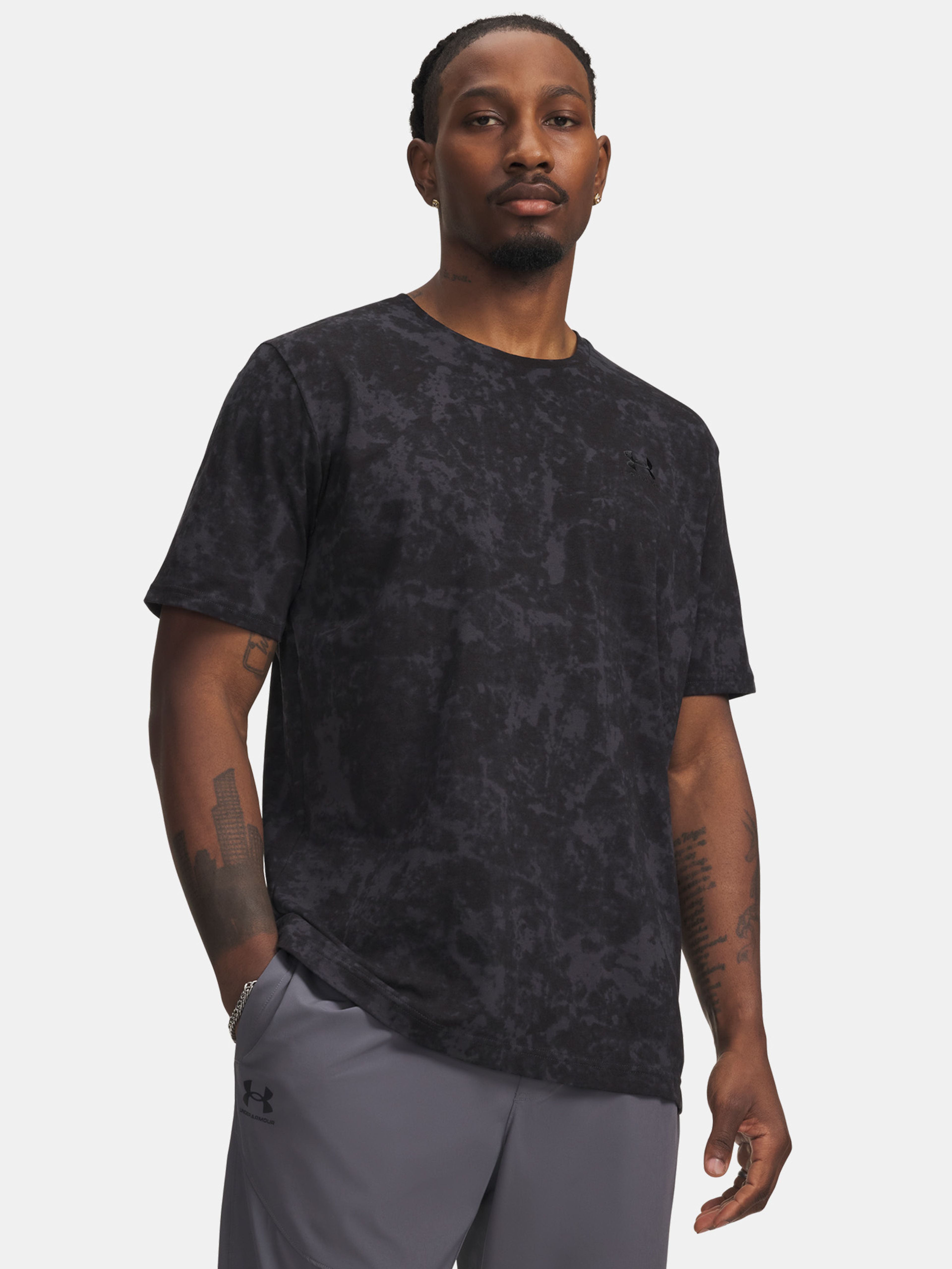 Pánske tričko Under Armour UA M ICON SS NOVELTY - 001