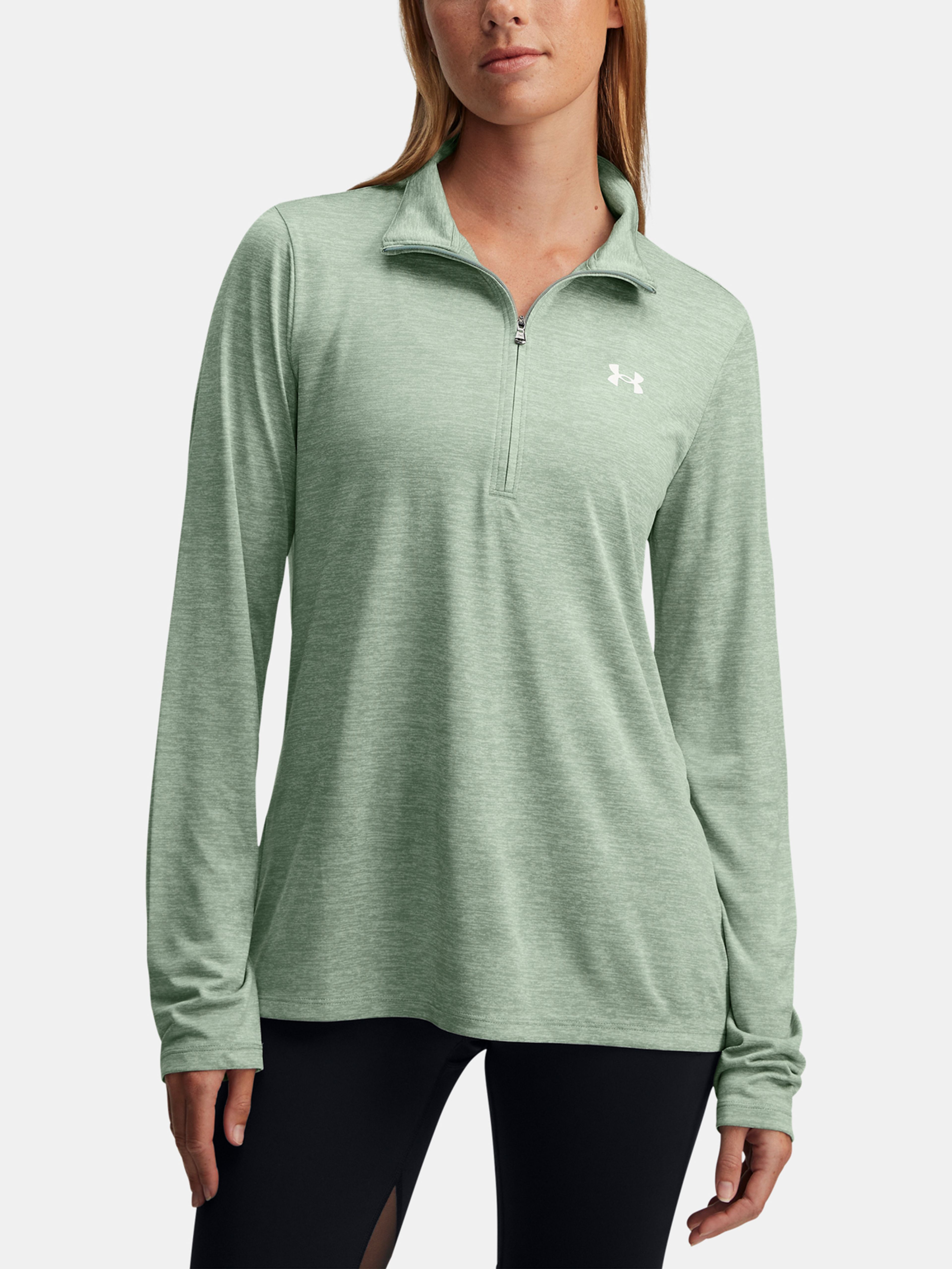 Dámské tričko Under Armour Tech 1/2 Zip- Twist