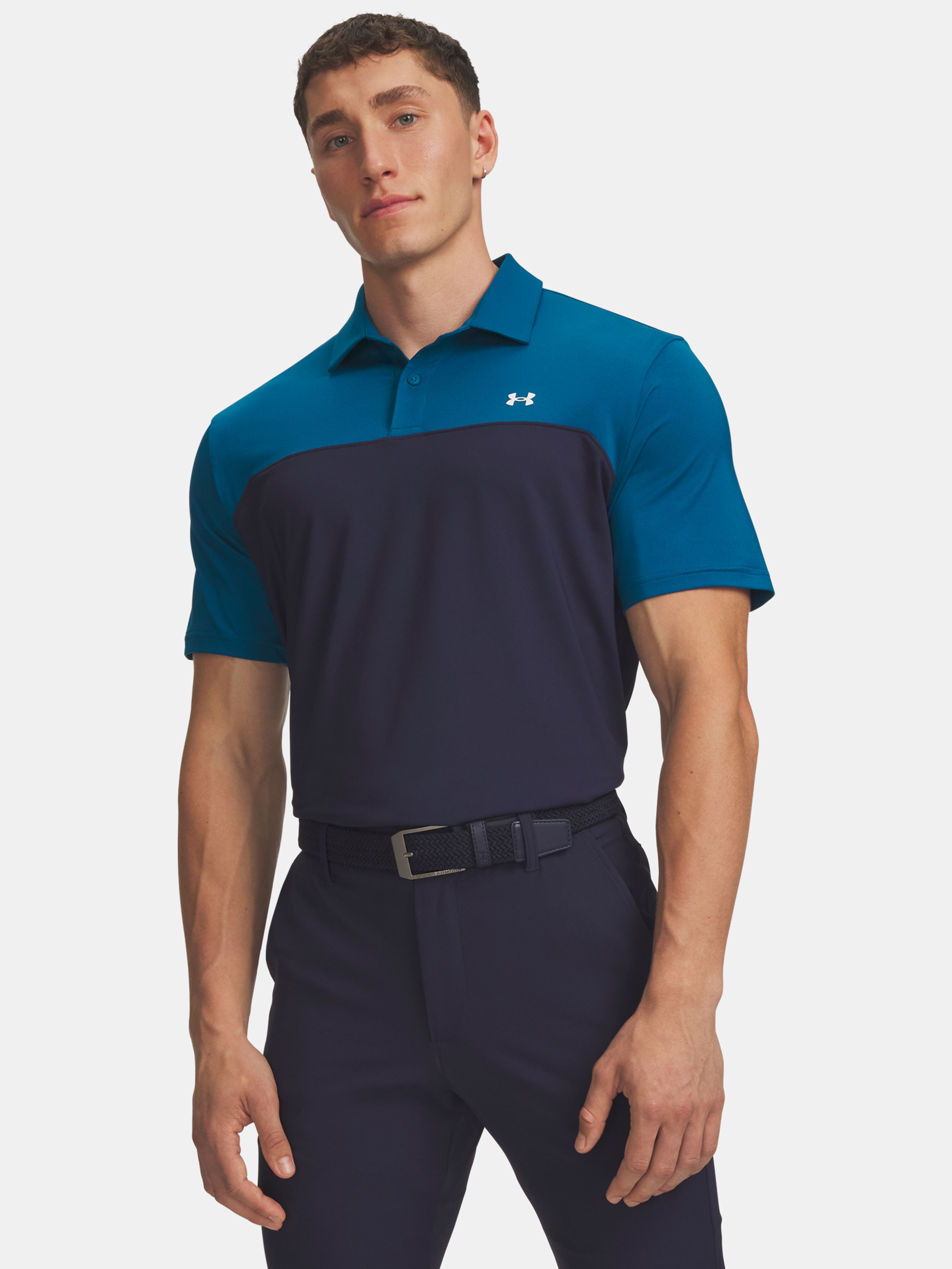 Moška majica Under Armour UA T2G Colorblock Polo - 001