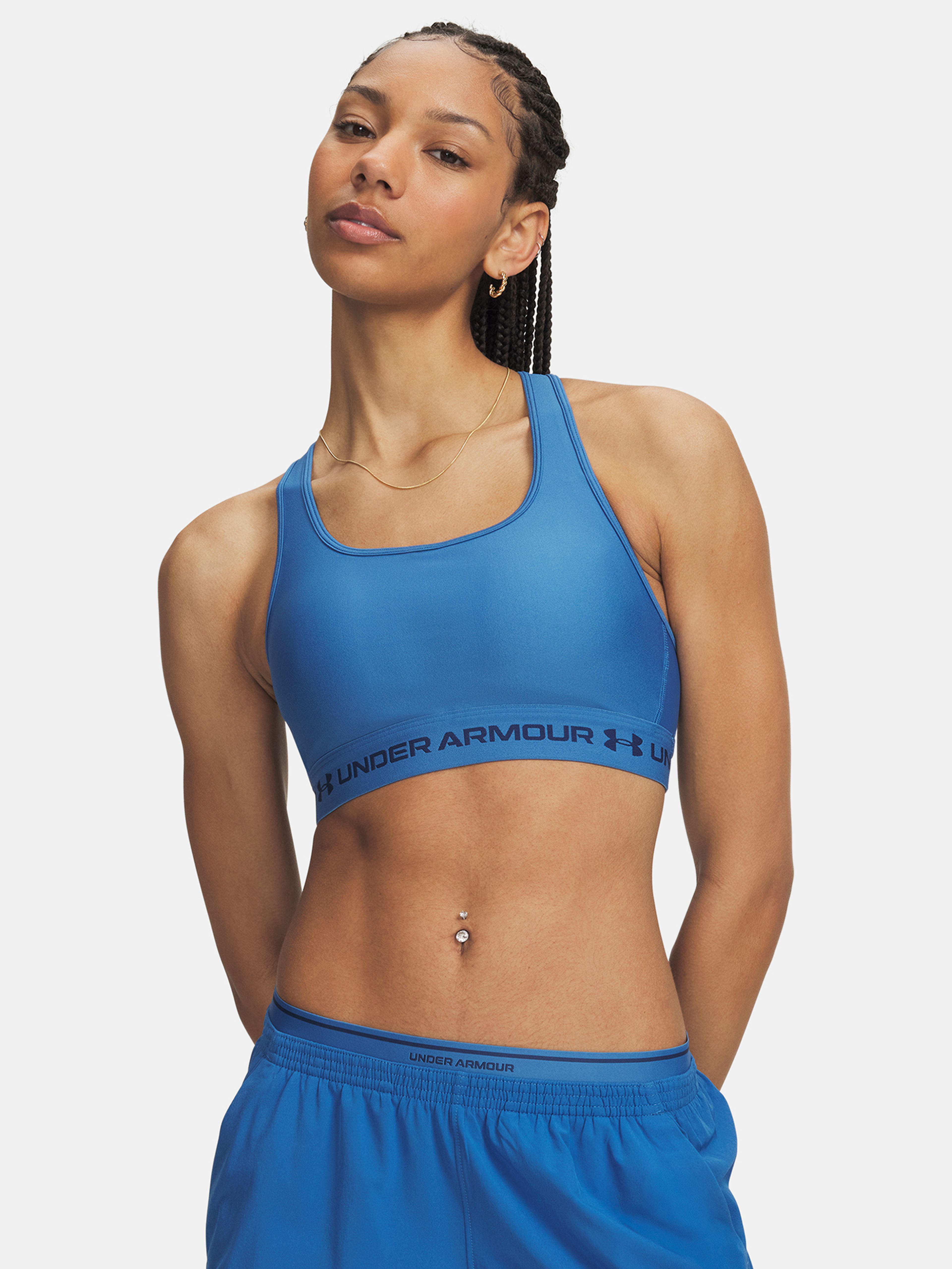 Naiste rinnahoidja Under Armour Crossback Mid Bra - 001