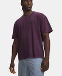 Férfi póló Under Armour UA M HWT OS WASH SS-Lila - 004