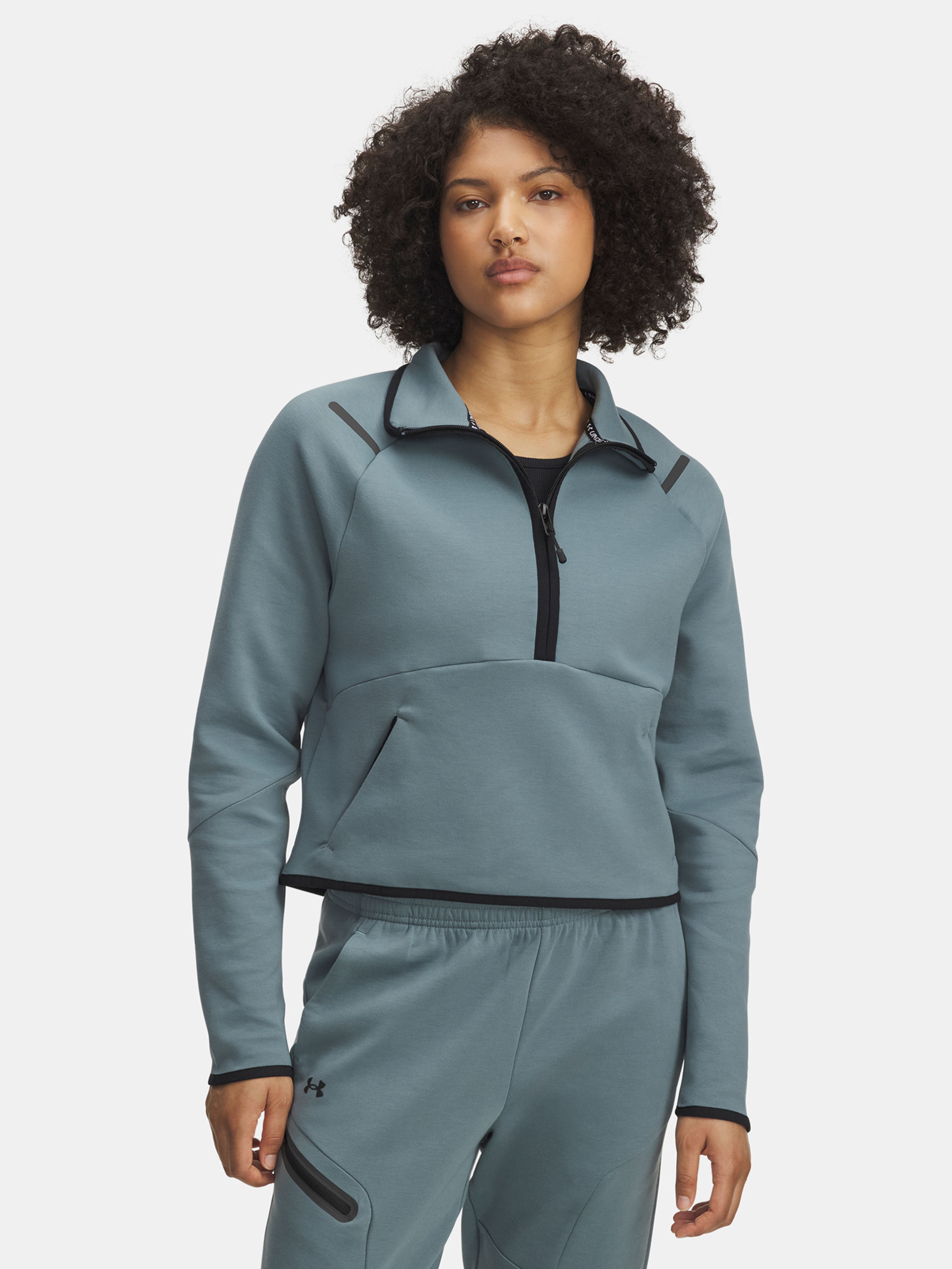 Női felső Under Armour Unstoppable Flc HZ-BLU
