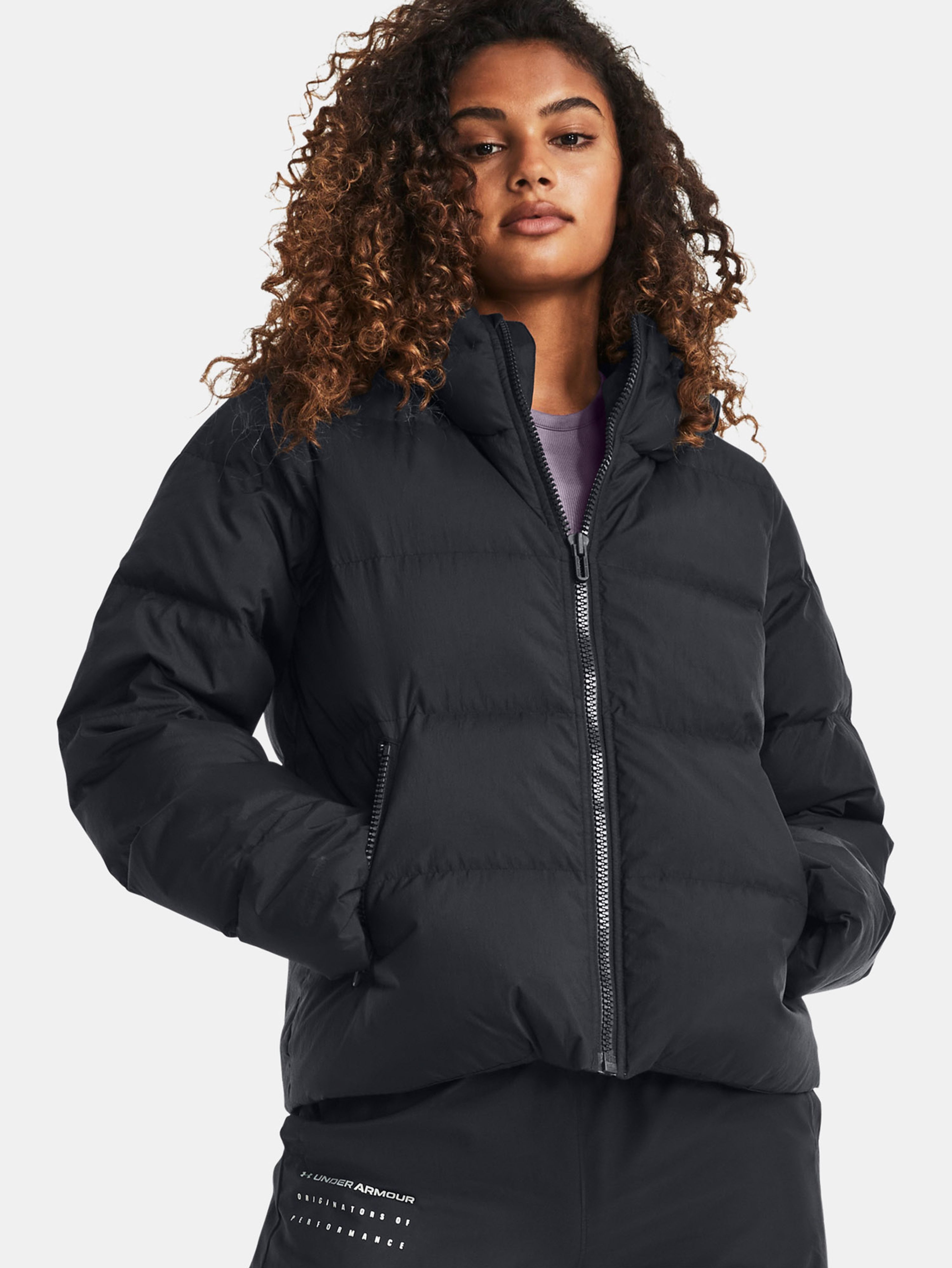 Dámská bunda Under Armour UA CGI DOWN CRINKLE JKT