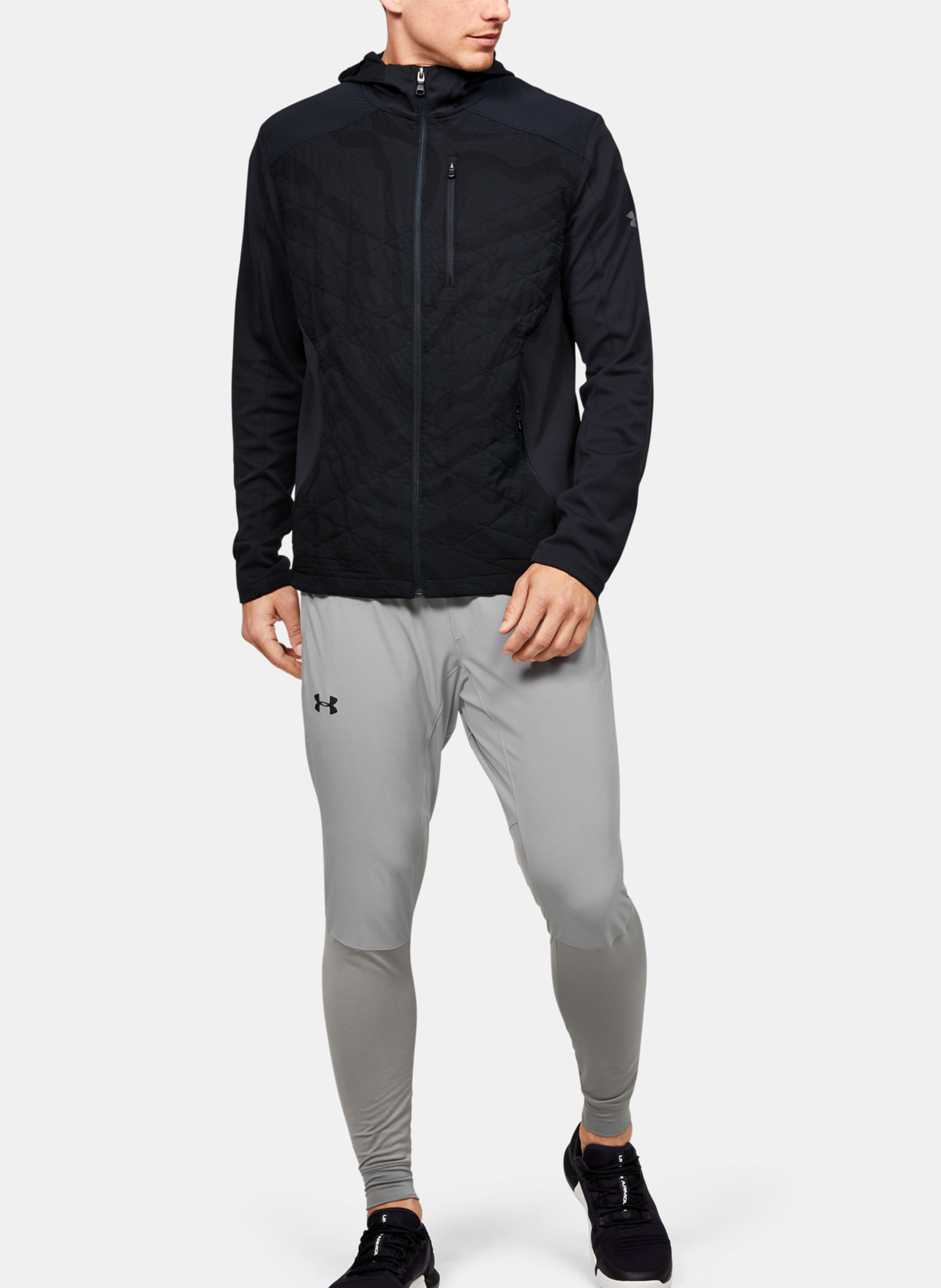 Pánska bunda Under Armour CG REACTOR HYBRID LITE Storm PRINT - 006
