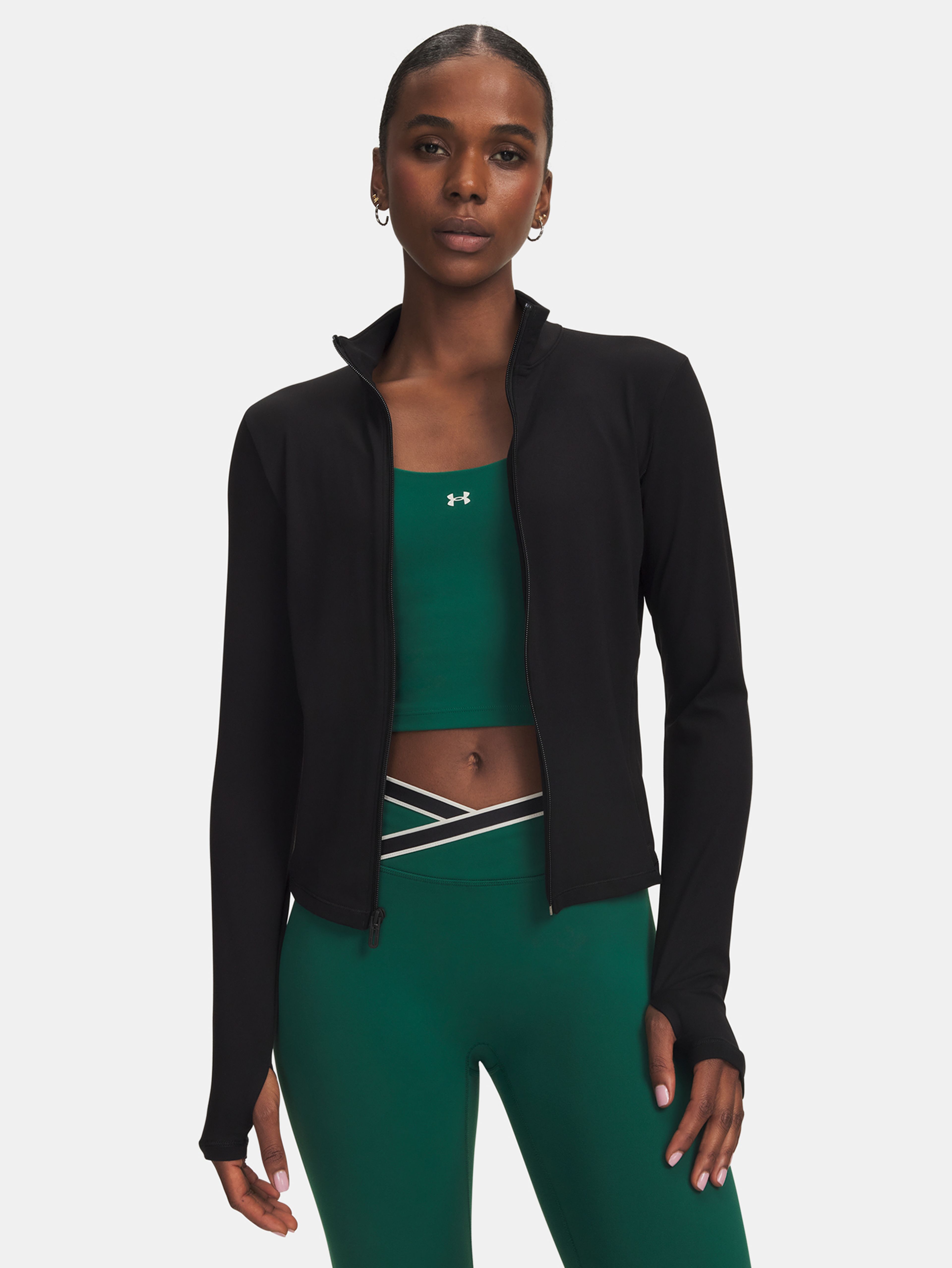 Ženski pulover Under Armour Meridian Full Zip - 001