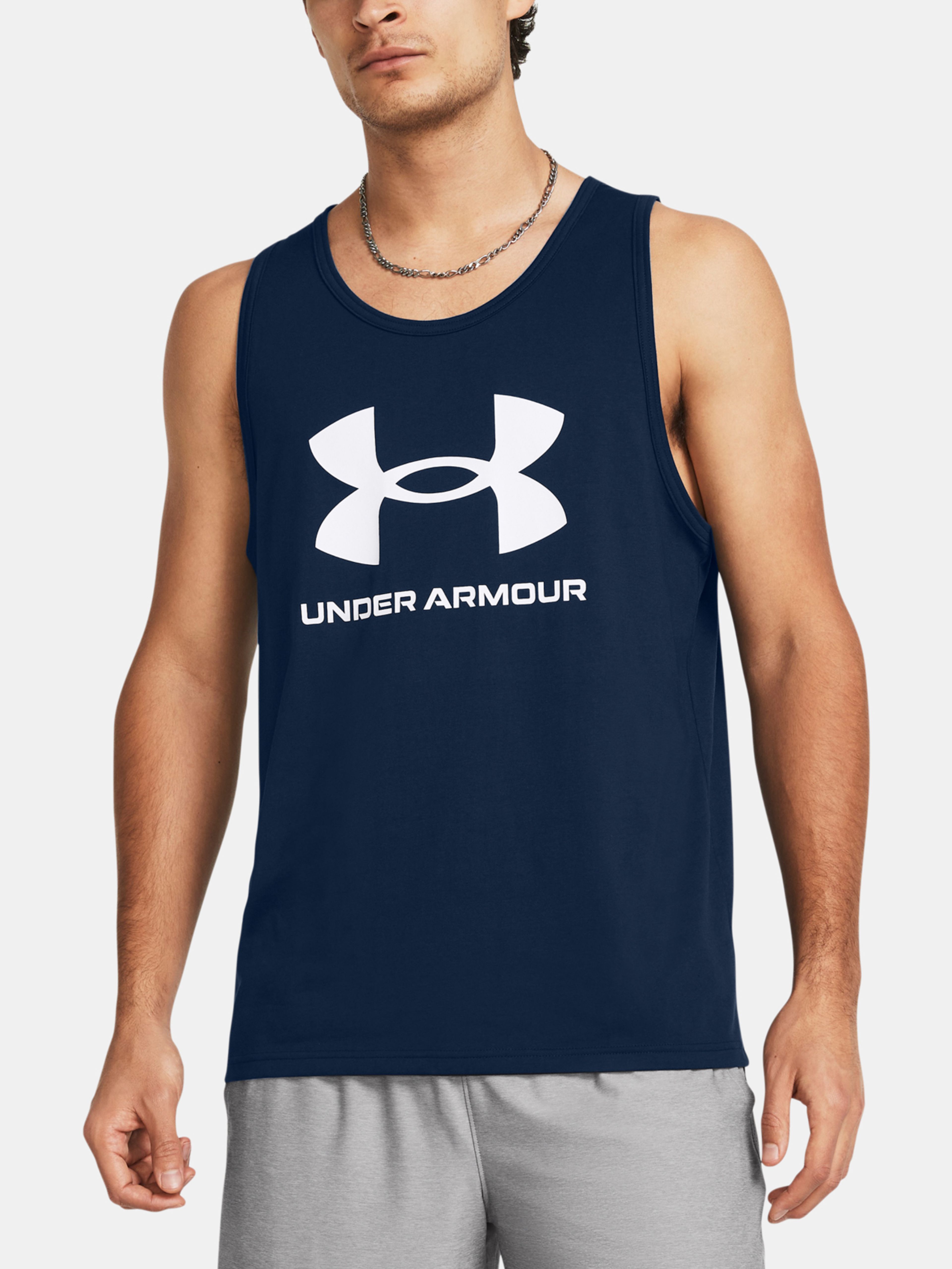 Moška majica brez rokavov Under Armour UA SPORTSTYLE LOGO TANK