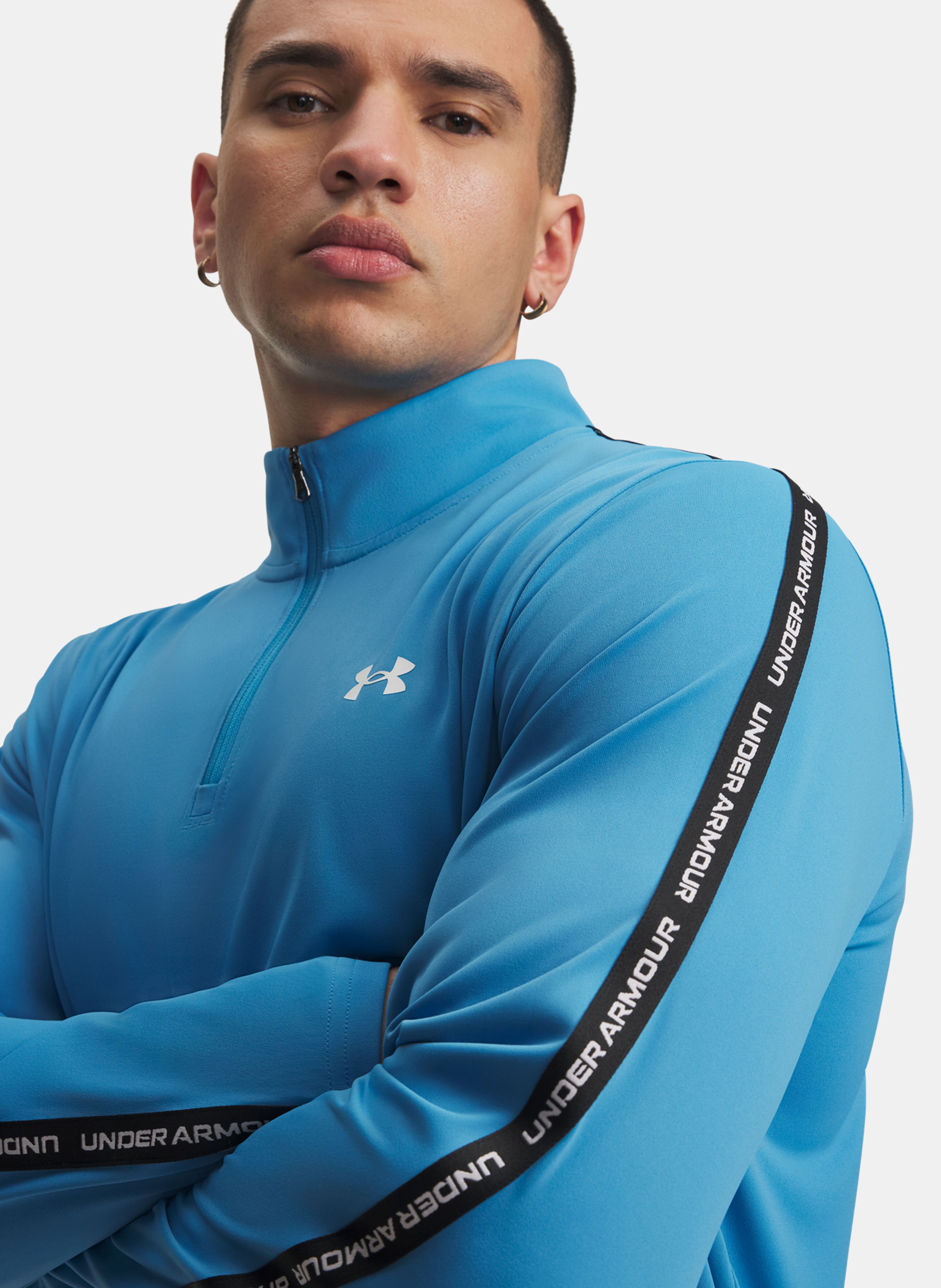 Vyriški marškinėliai Under Armour UA Tech Taping 1/2 Zip - 003