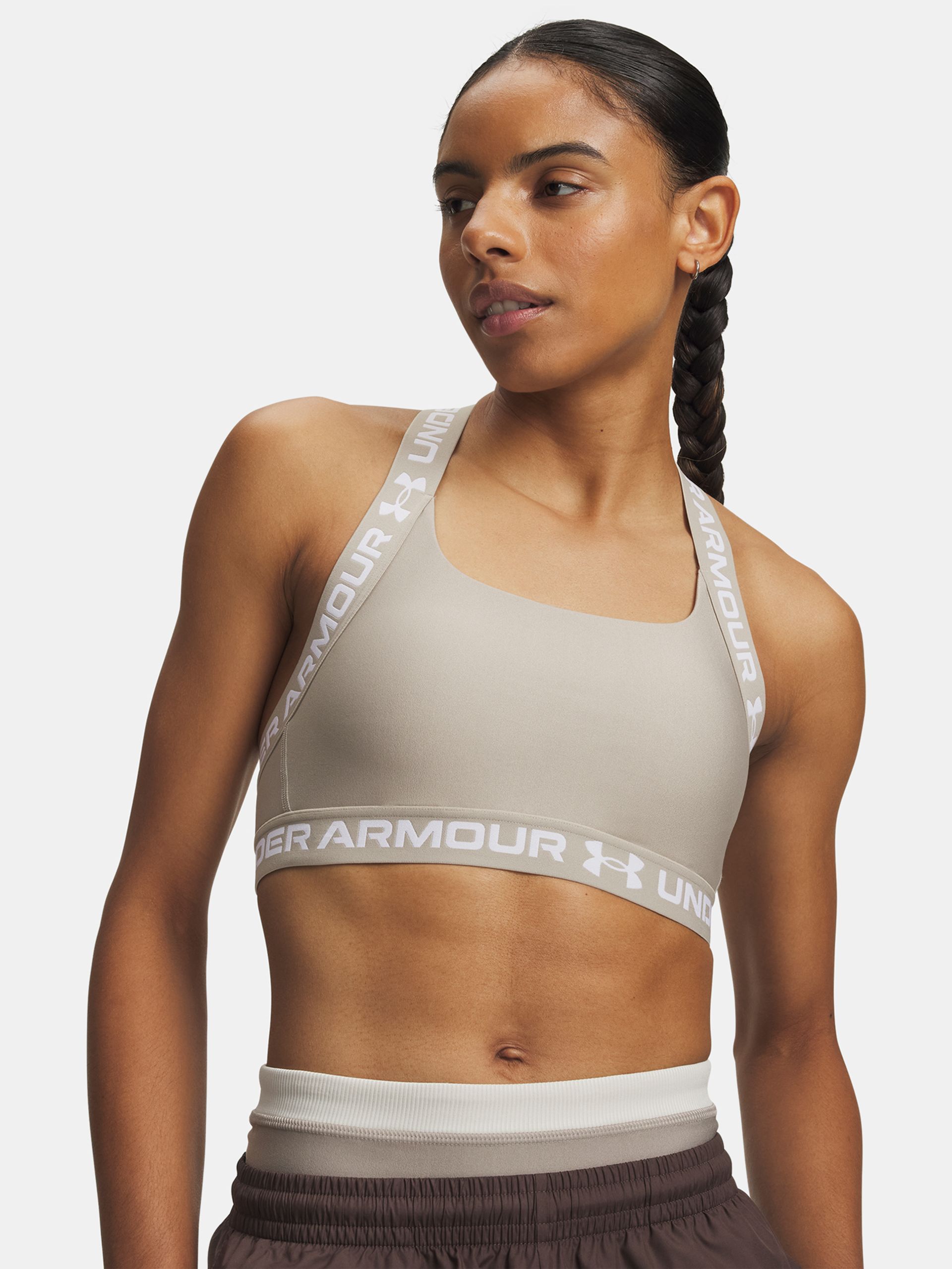 Dámská podprsenka Under Armour HeatGear Mid T-Back - 001