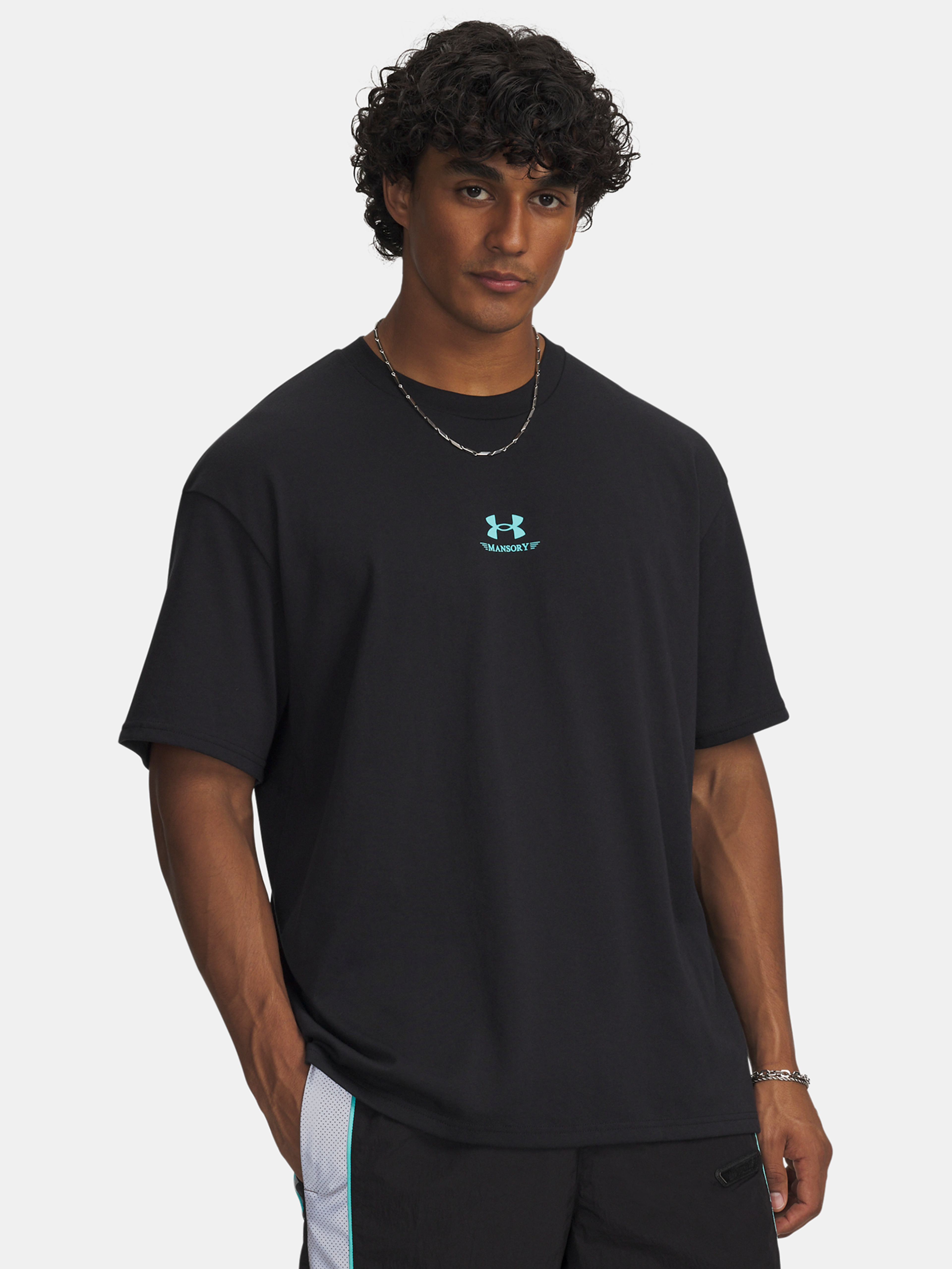 Pánské tričko Under Armour UA x Mansory HW Cotton CC SS-BLK