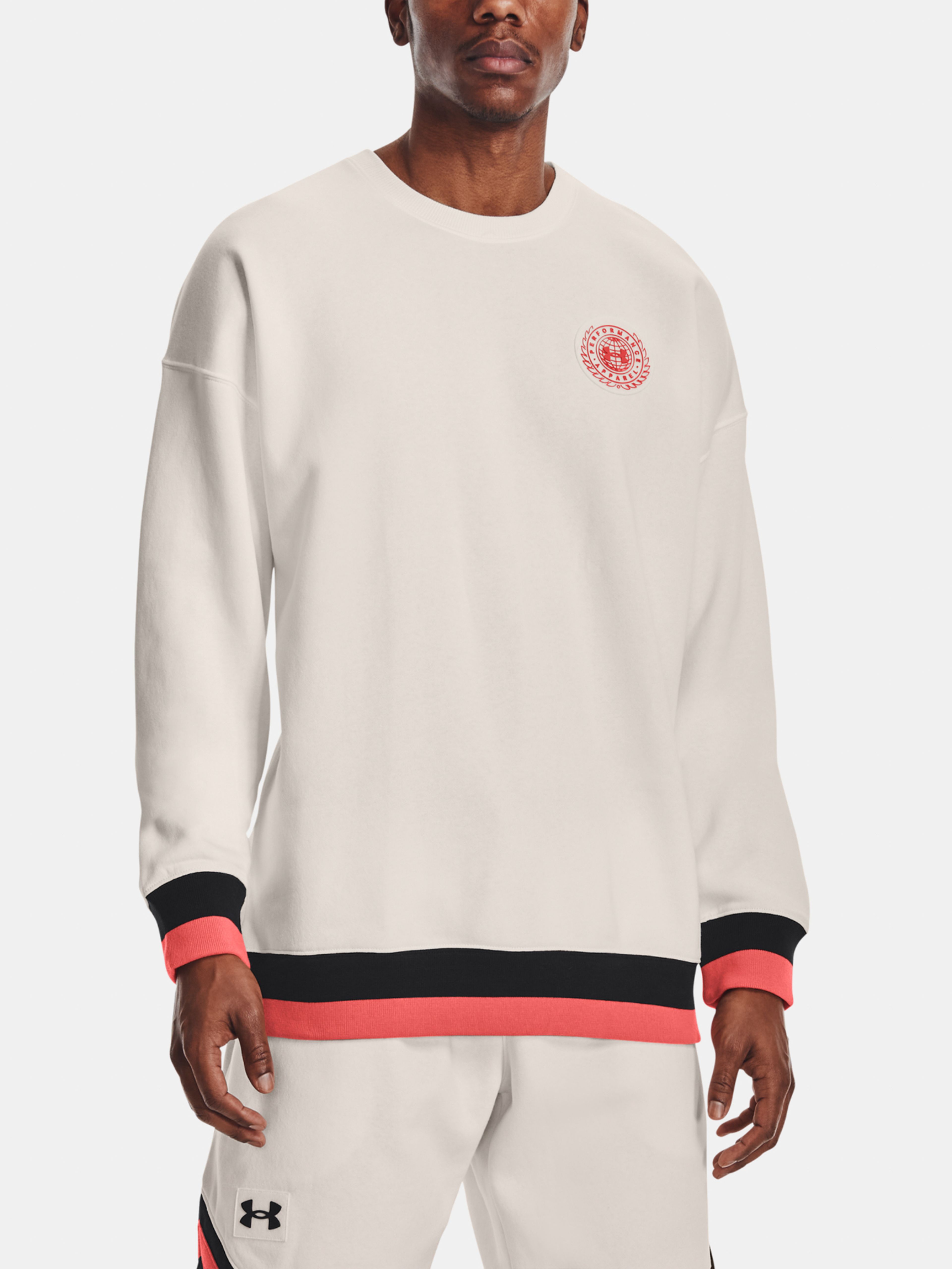 Férfi felső Under Armour RIVAL FLEECE AMP CREW