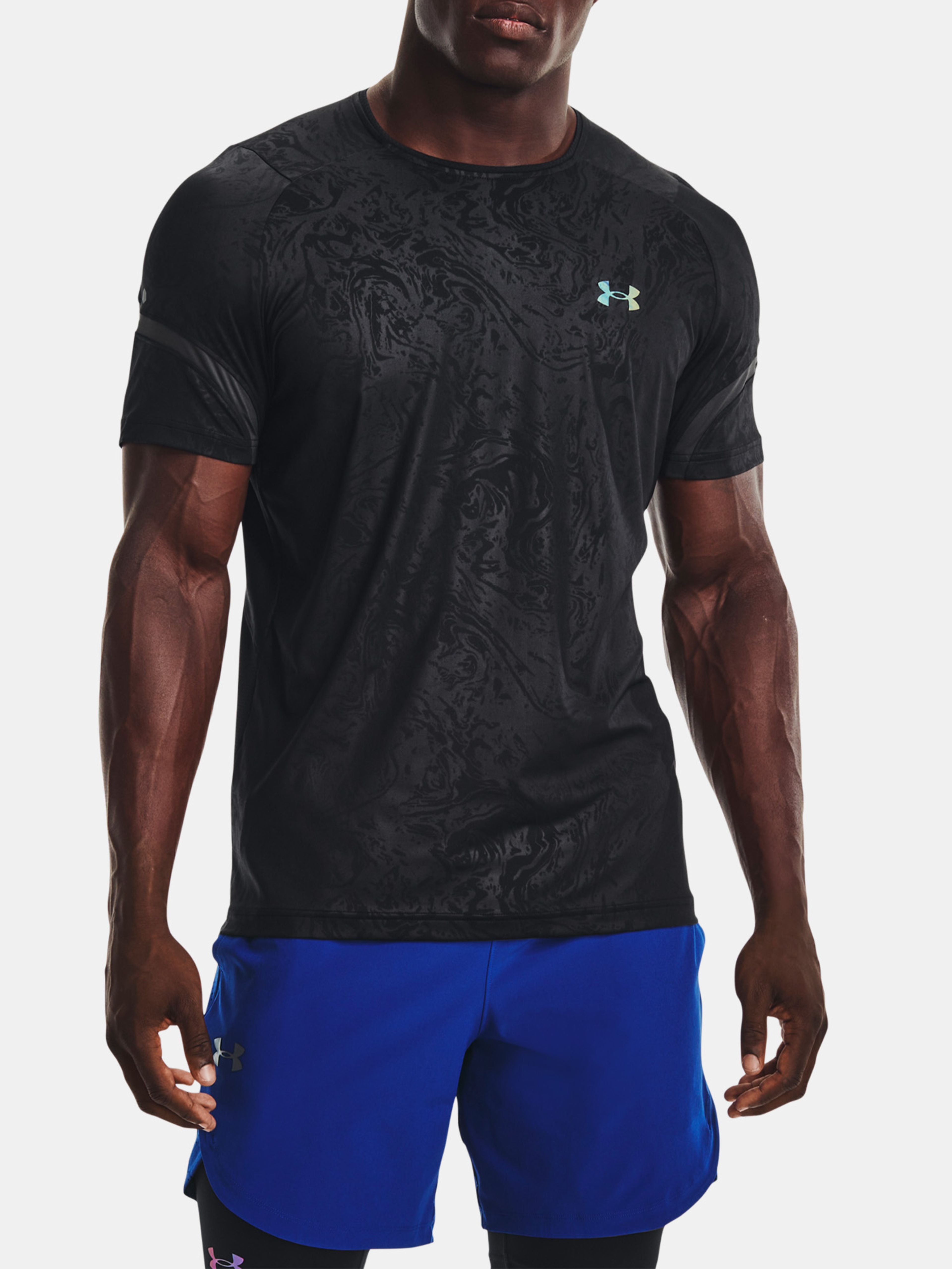 Férfi póló Under Armour UA Rush 2.0 Emboss SS