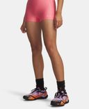 Dámské kraťasy Under Armour HeatGear Shorty-RED-Růžová - 004