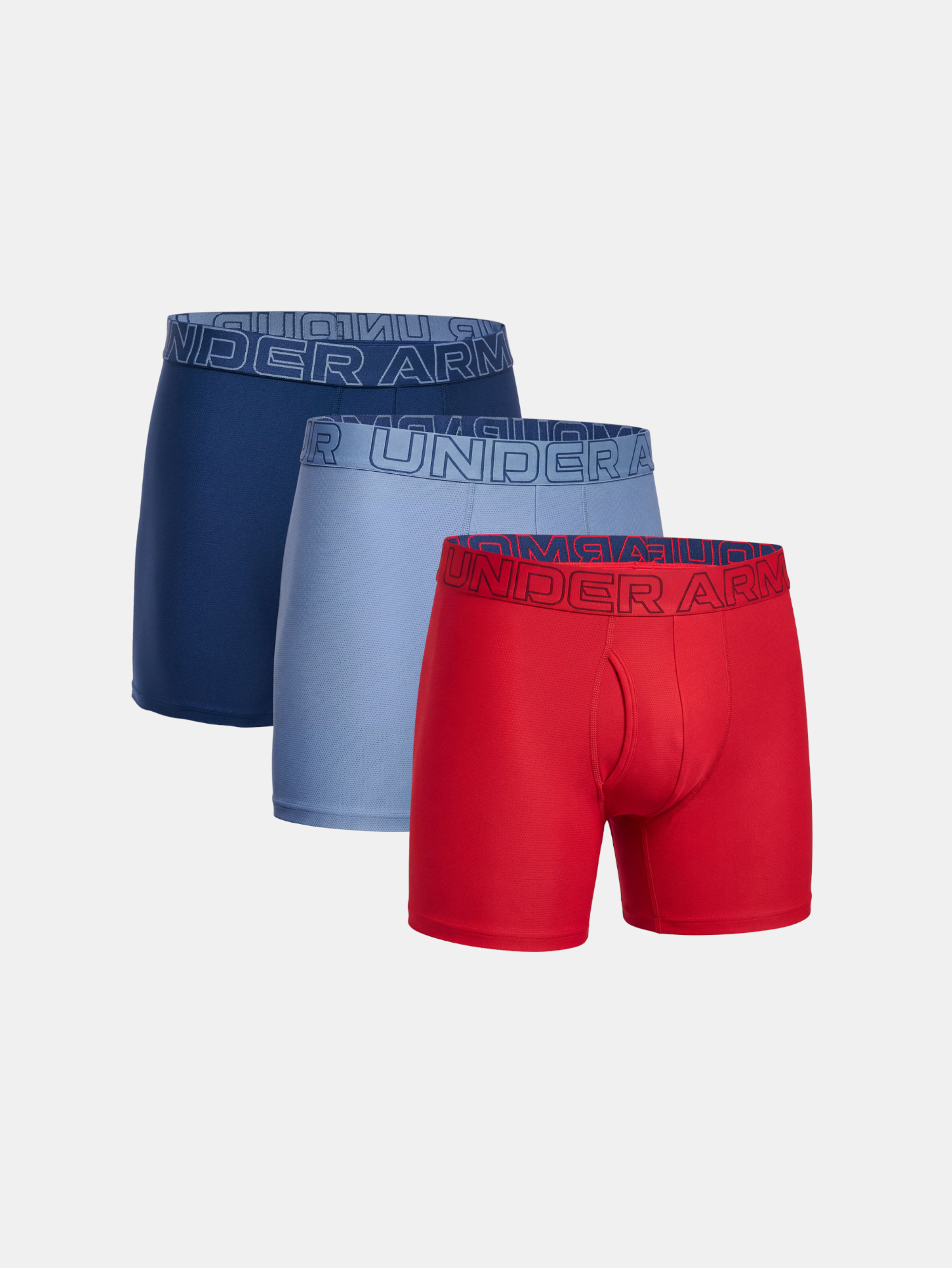 Meeste bokserid Under Armour UA Performance Tech Mesh - Solid 6 - 3pk - 001