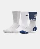 Unisexi sokid Under Armour New UA Perf Tech Nov 3pk Crw-Sinine - 001