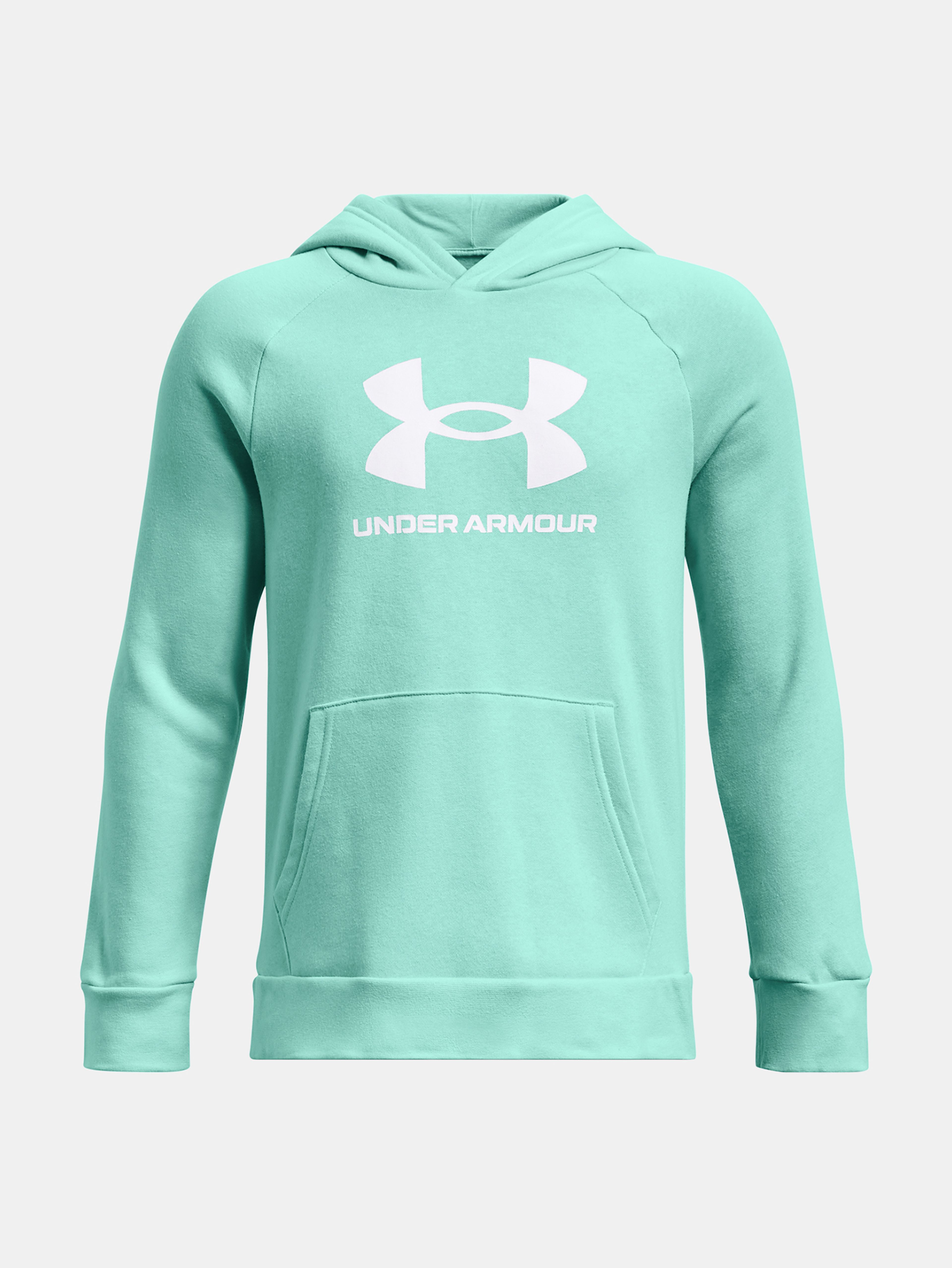 Deški pulover Under Armour UA Rival Fleece BL Hoodie-BLU