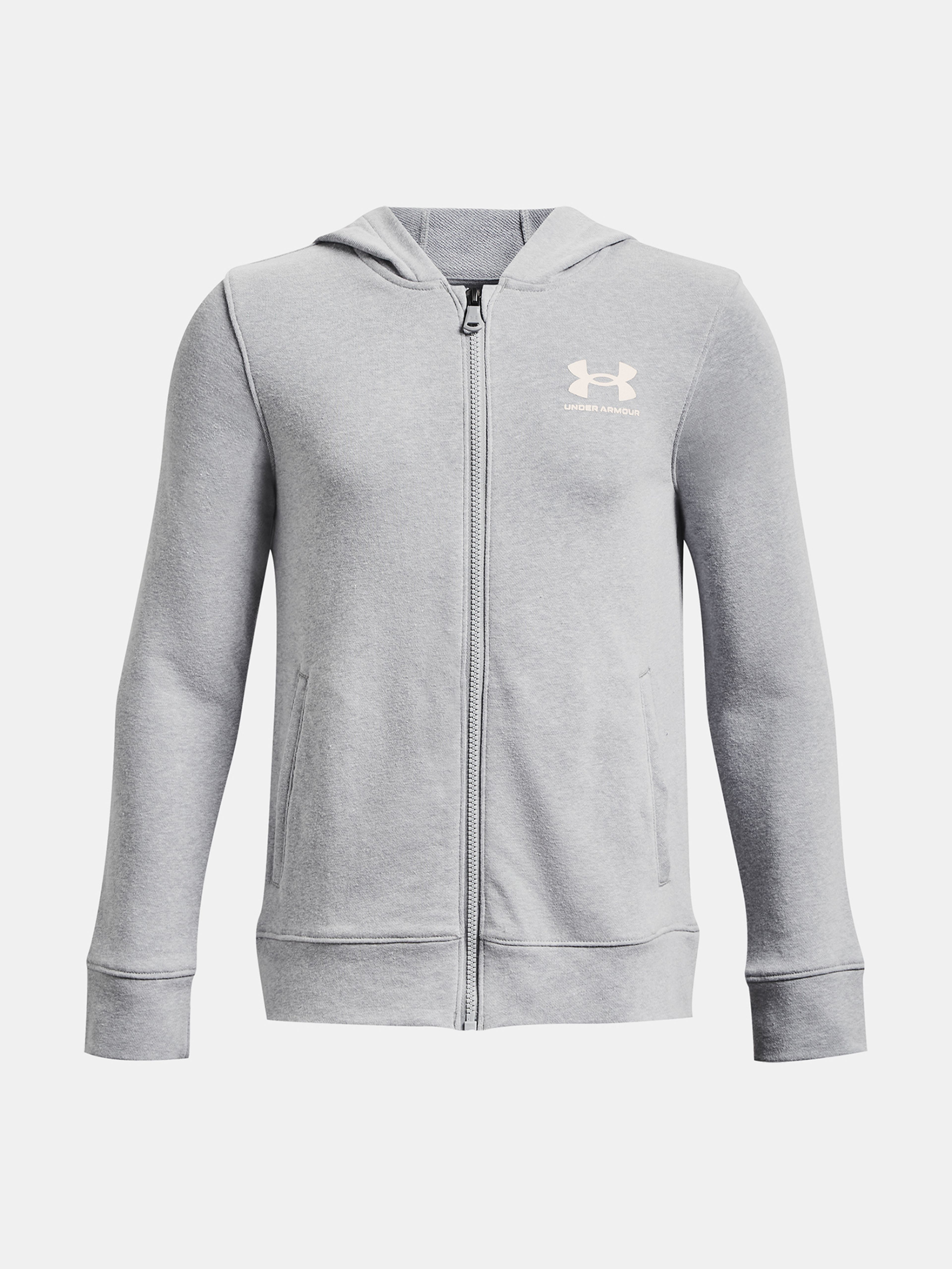 Chlapčenská mikina Under Armour UA Rival Terry FZ Hoodie