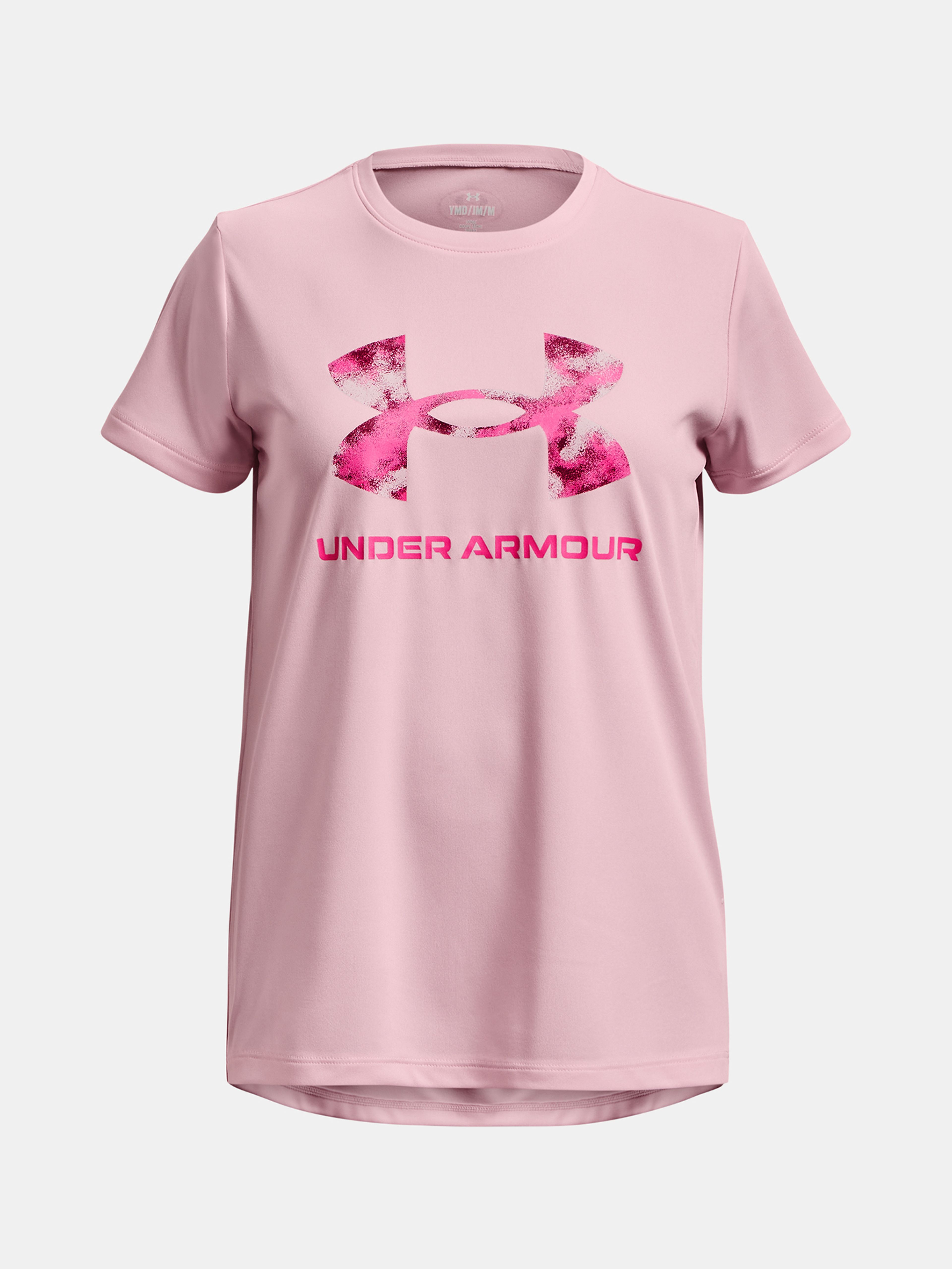 Lány póló Under Armour Tech Solid Print Fill BL SSC