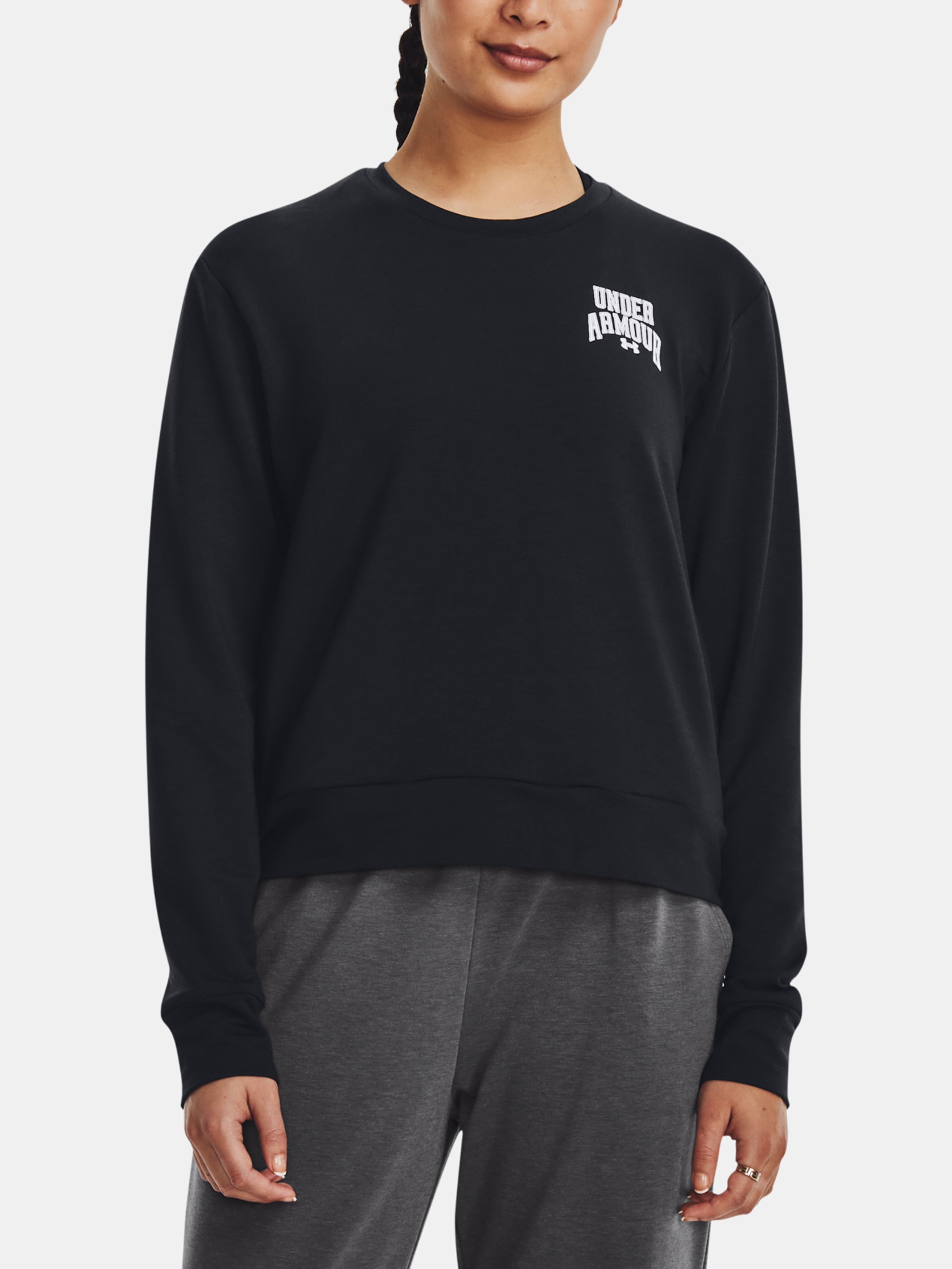 Női felső Under Armour UA Rival Terry Graphic Crew