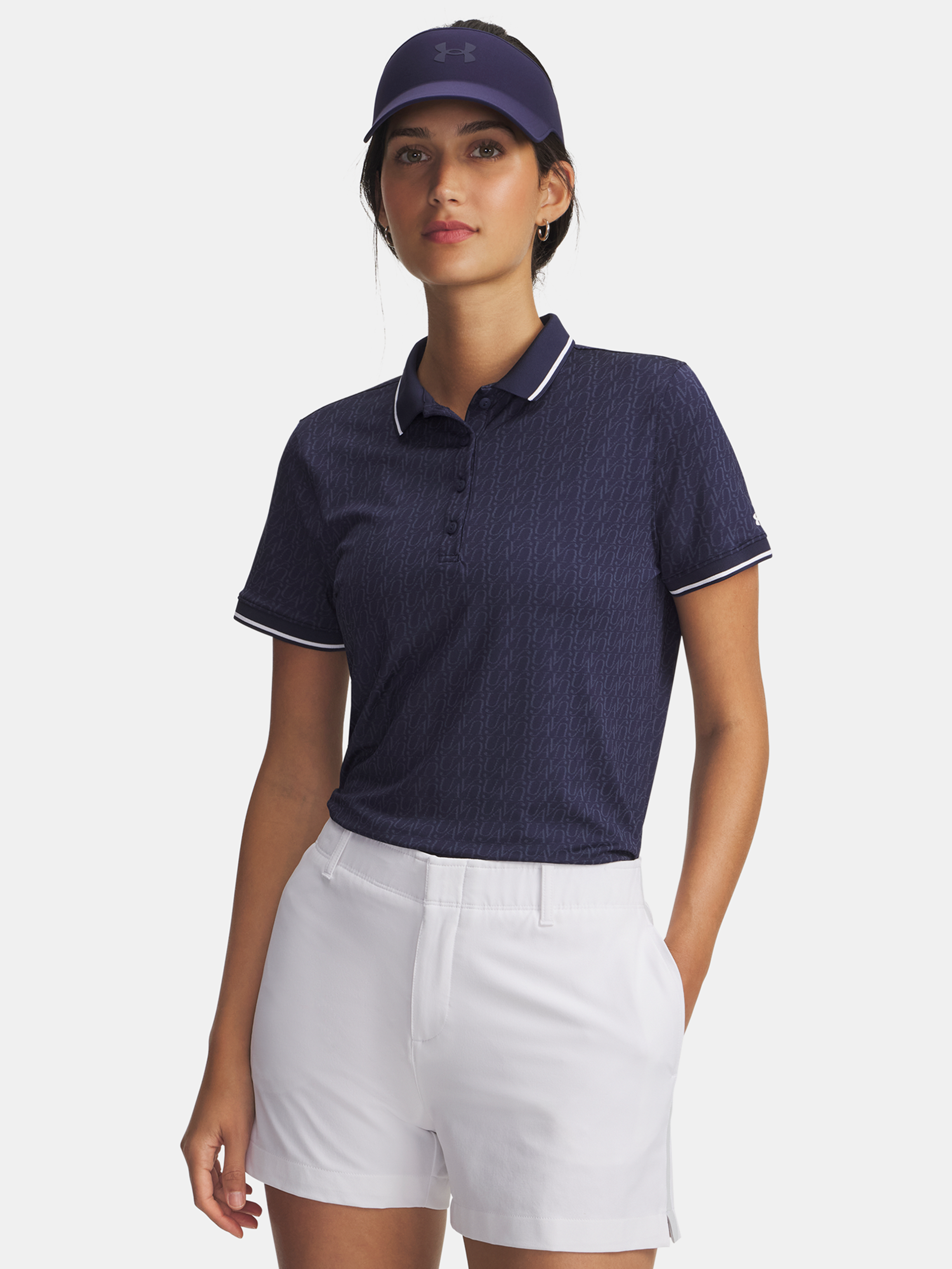 Ženska majica Under Armour UA Playoff Jacquard Polo-BLU