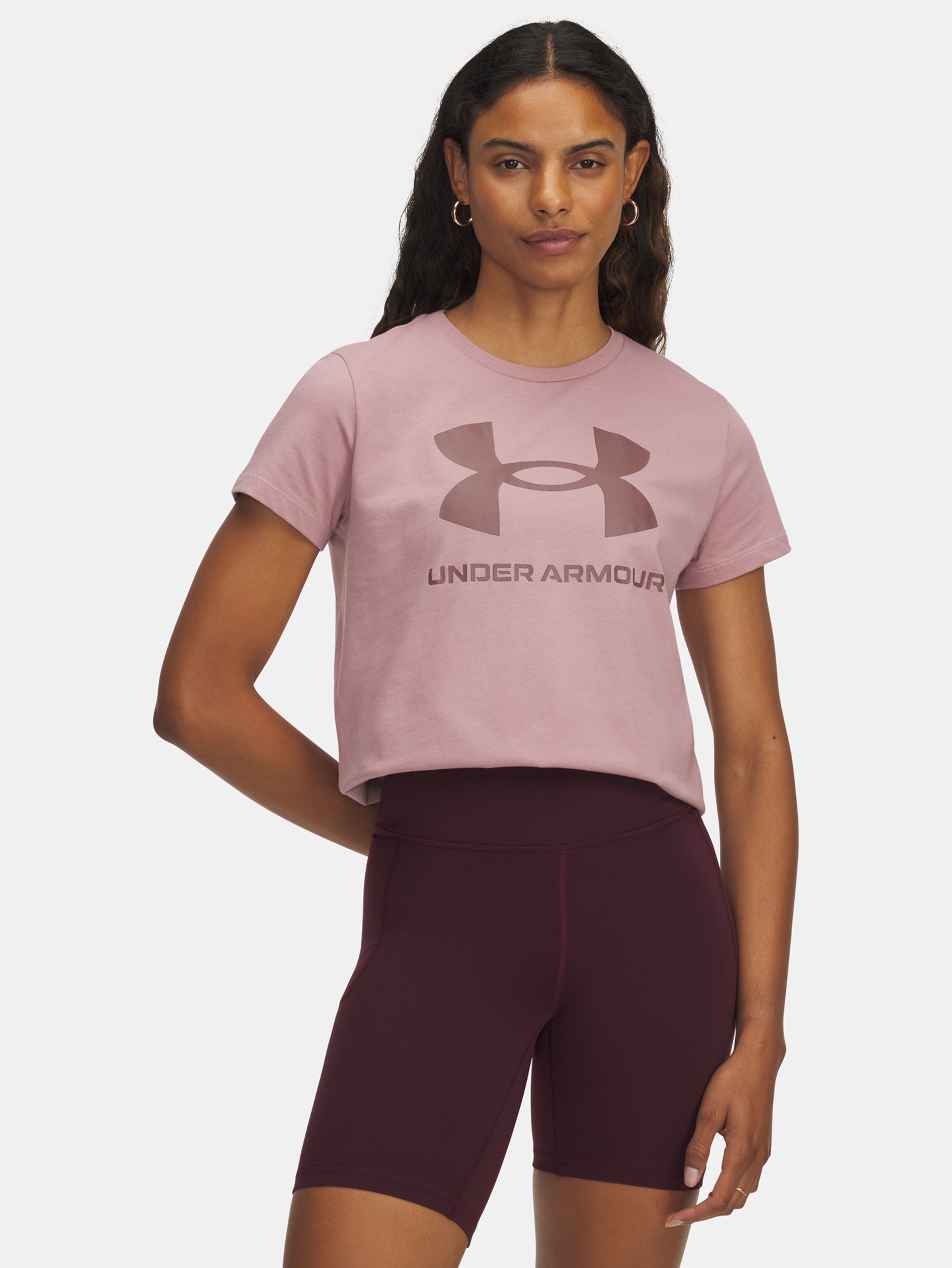 Dámske tričko Under Armour UA Logo SS-PNK