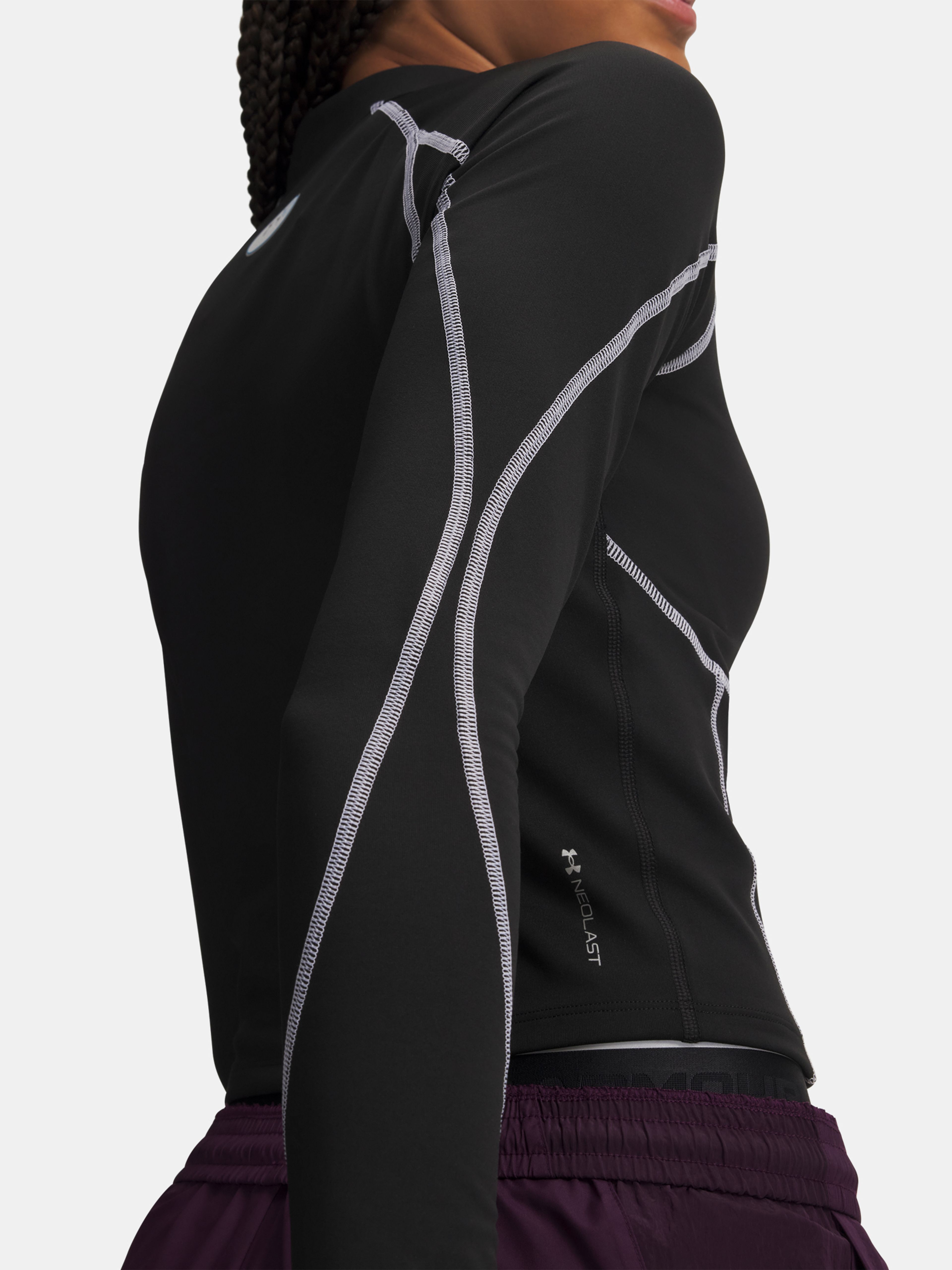 Sieviešu t-krekls Under Armour ColdGear Elite 1/2 Zip - 003