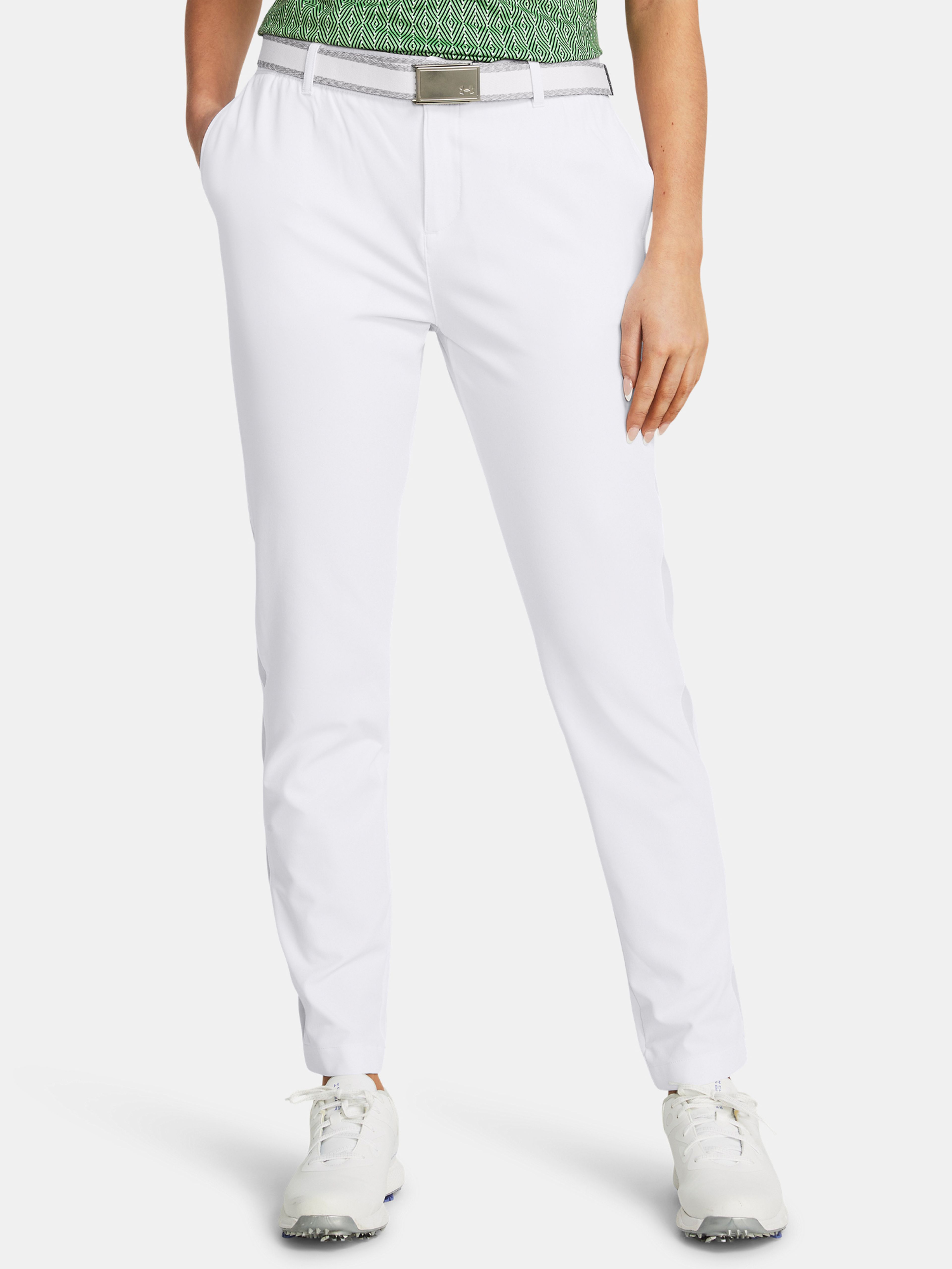 Dámske nohavice Under Armour UA Drive Pant-WHT