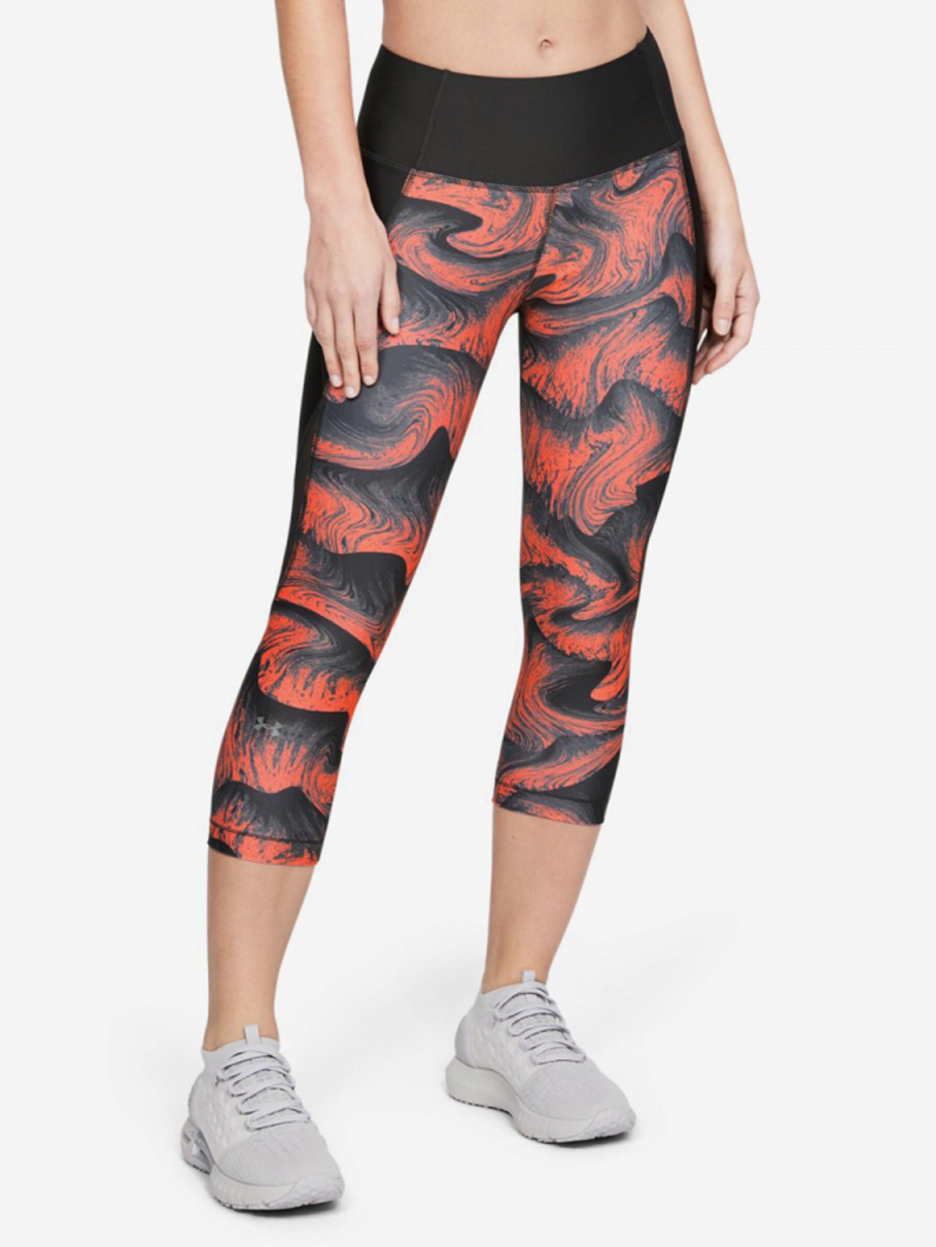 Női leggings Under Armour Hg Capri Print