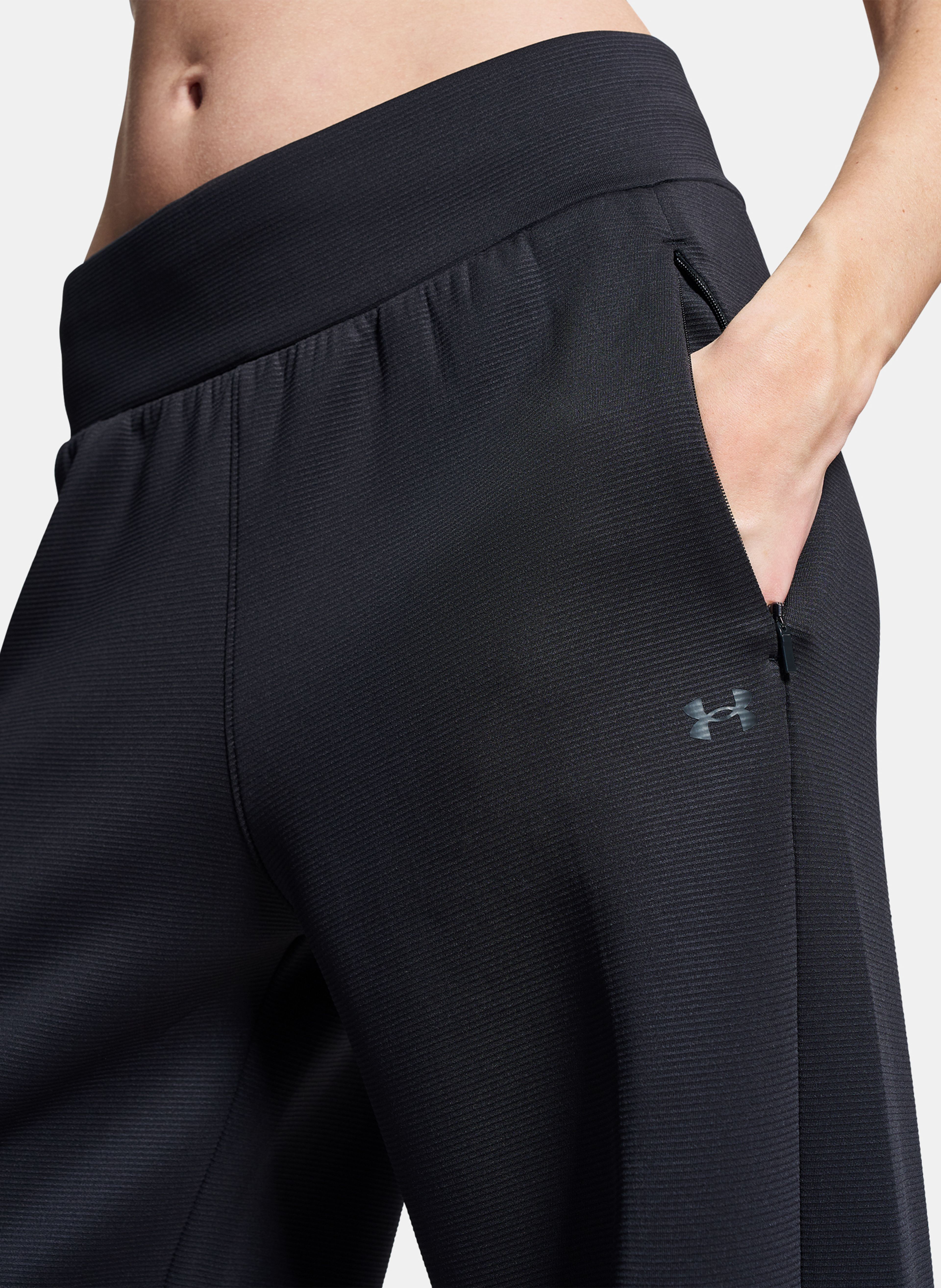Naiste spordipüksid Under Armour Unstoppable Flc TxtrBtm - 003