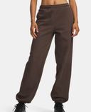 Ženske športne hlače Under Armour Icon Flc Gym Pant-Rjava - 004
