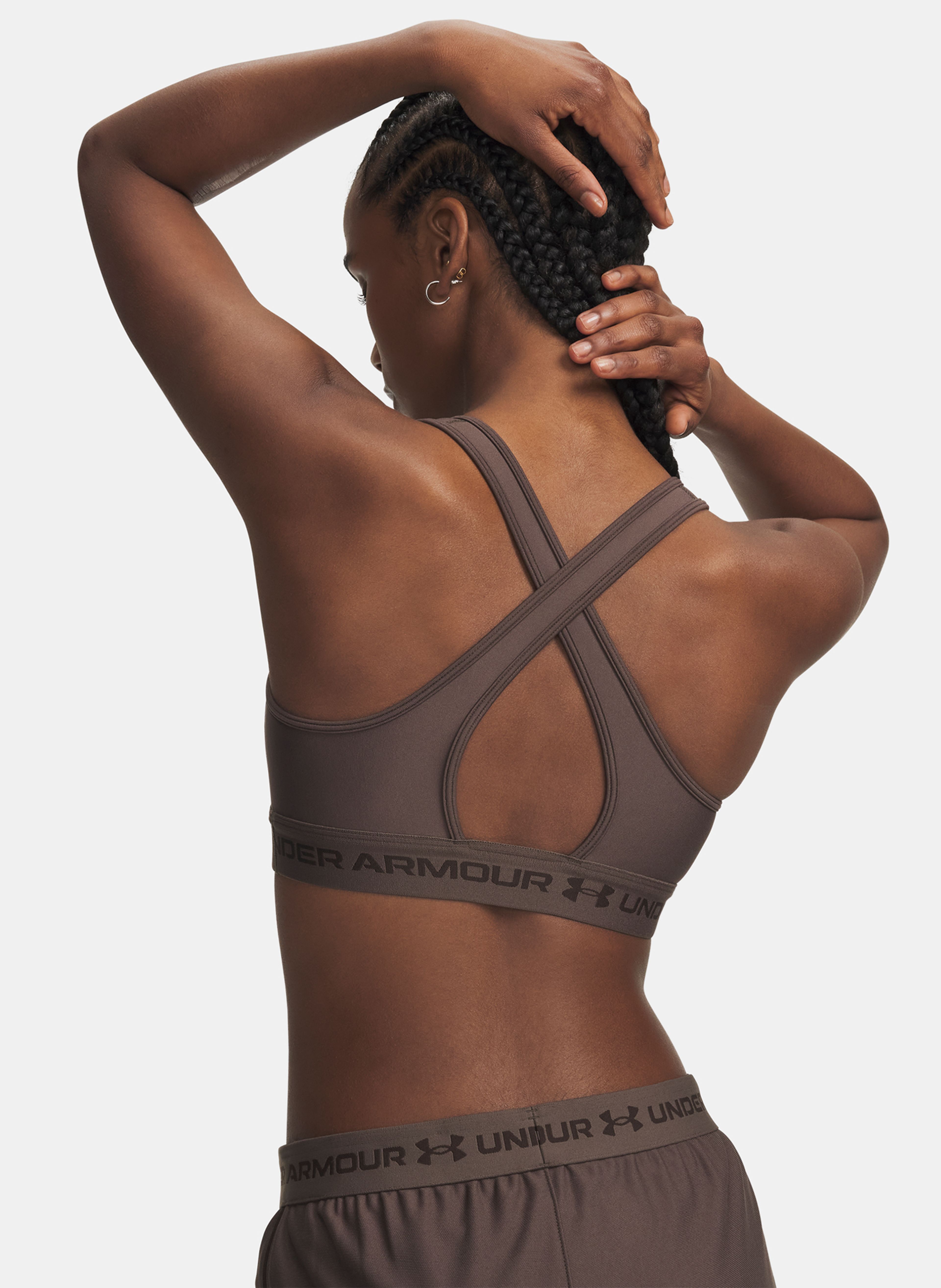 Női melltartó Under Armour Crossback Mid Bra - 002