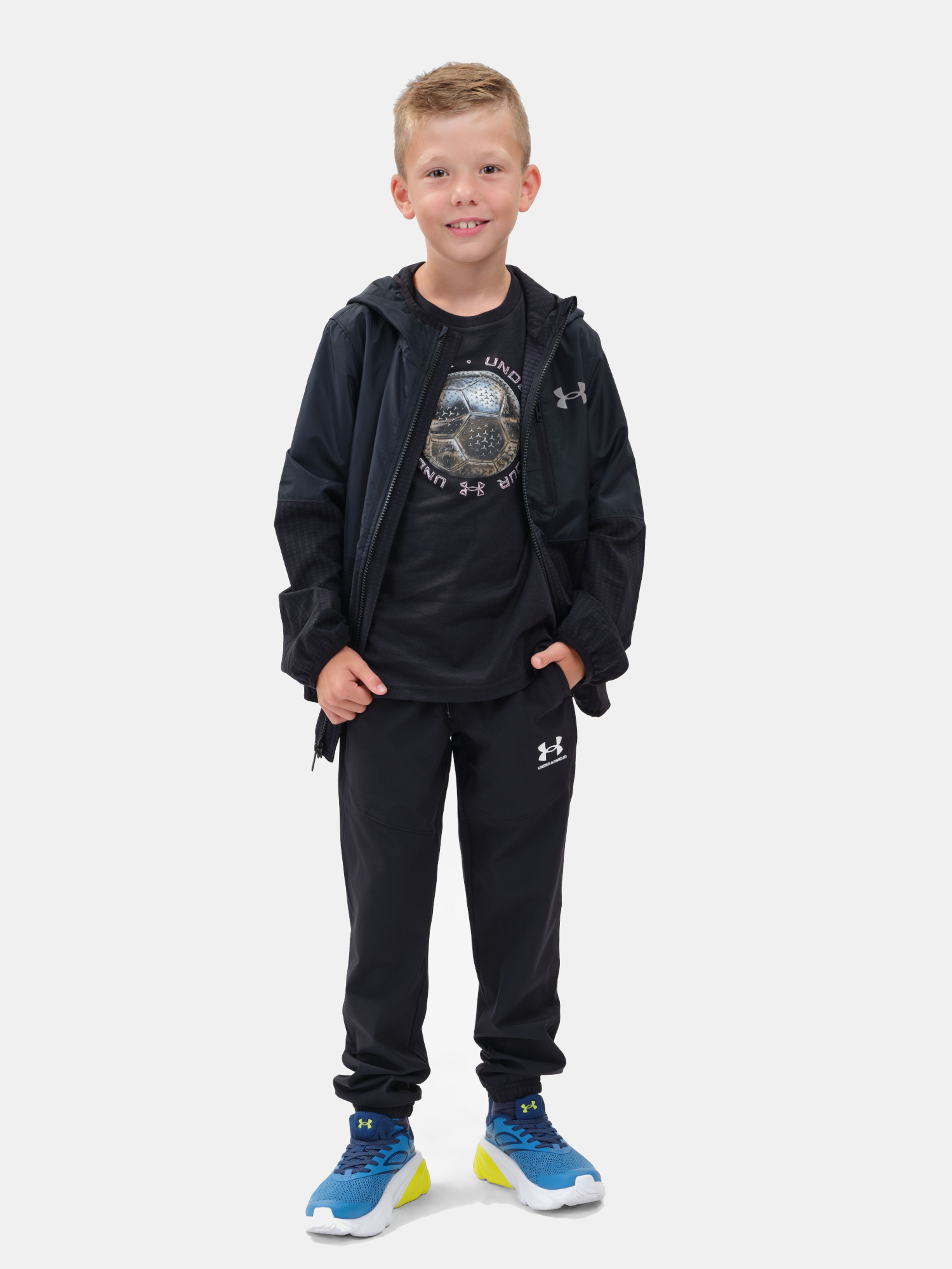 Deške spodnji del trenirke Under Armour UA VIBE WOVEN JOGGER - 001