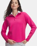 Naiste dressipluus Under Armour UA Drive Midlayer 1/4 zip-Roosa - 001