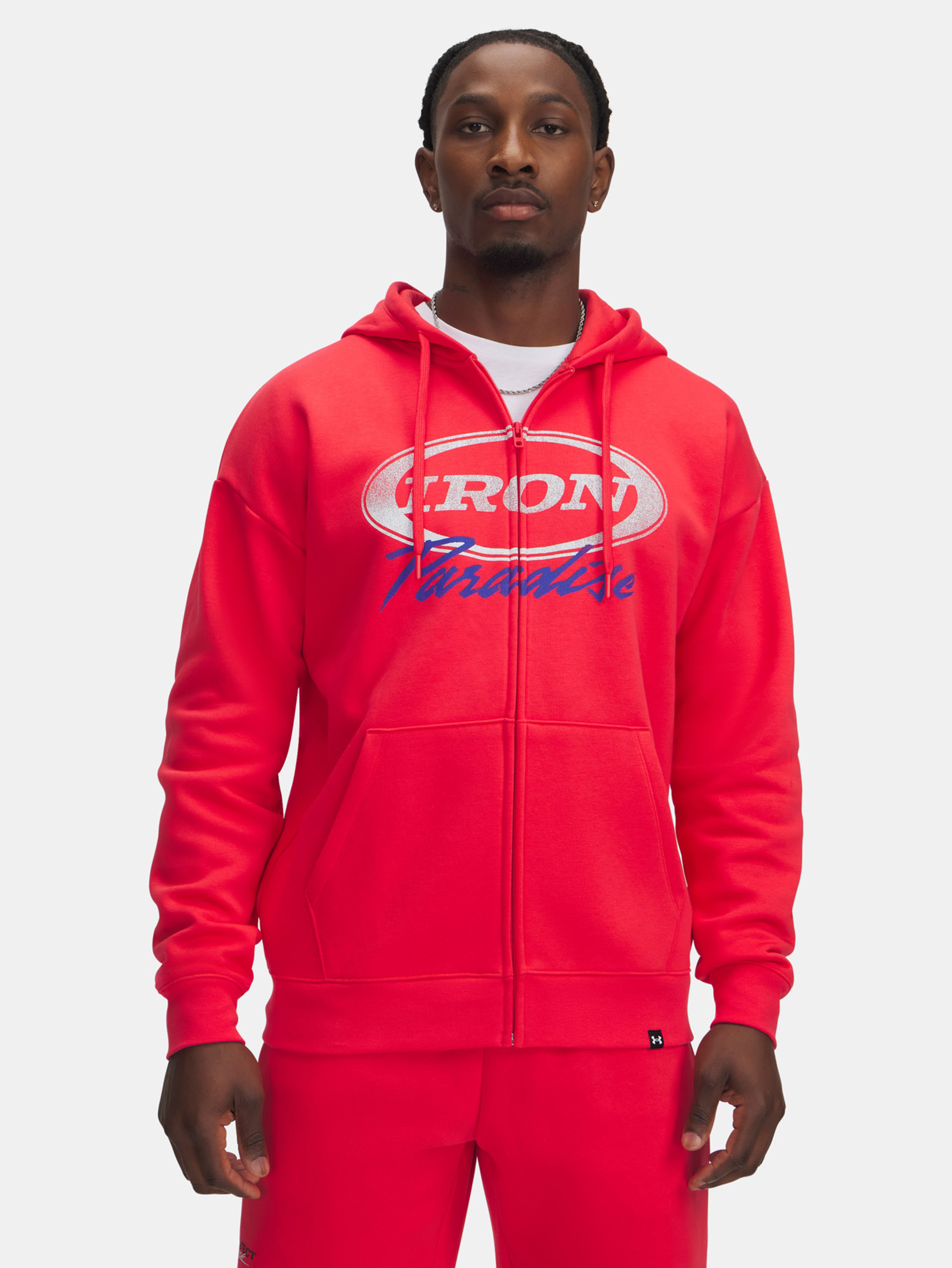 Moški pulover  Under Armour Pjt Rock Icon Fleece FZ