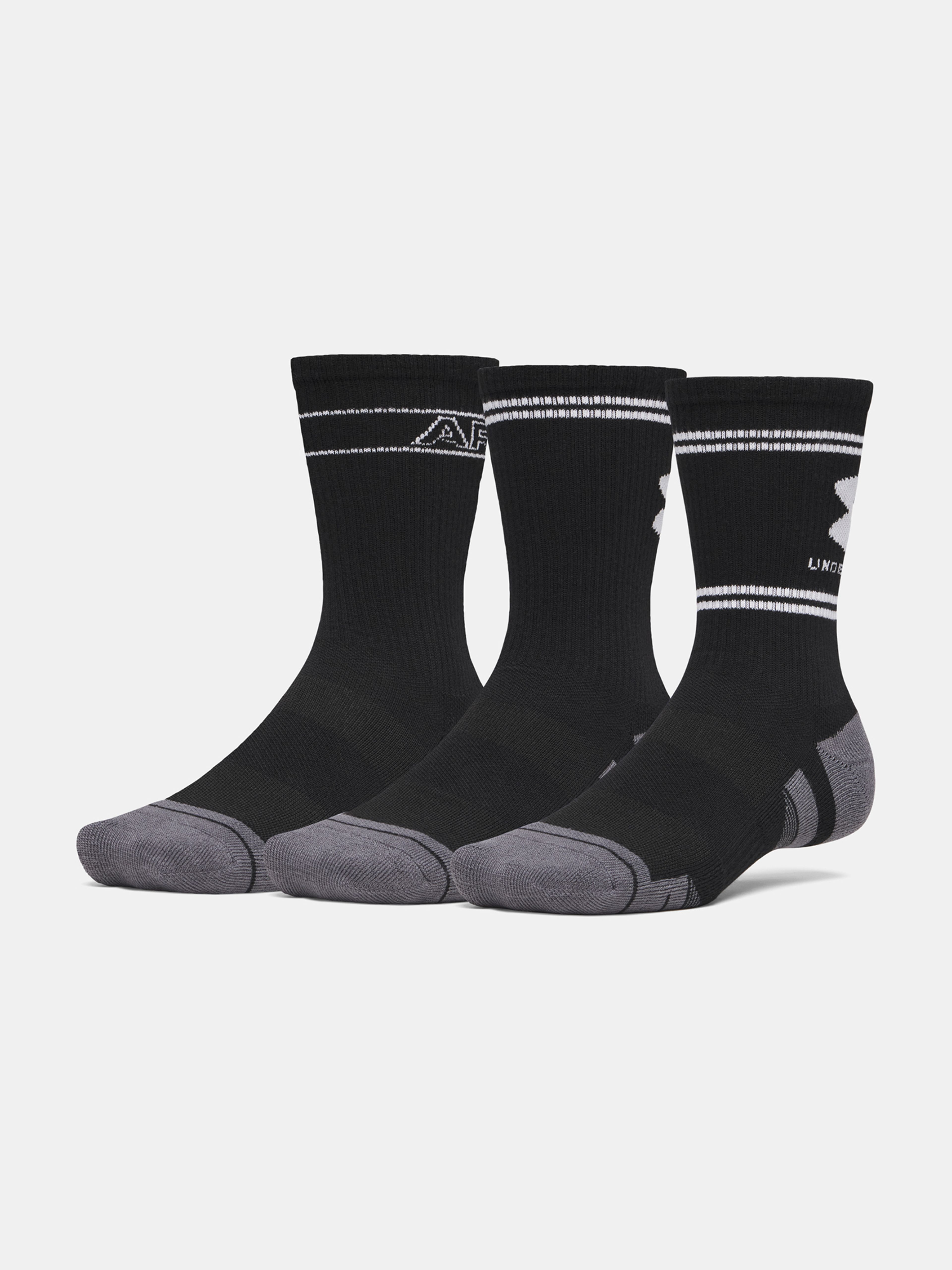 Unisexi sokid Under Armour New UA Perf Tech Nov 3pk Crw - 001