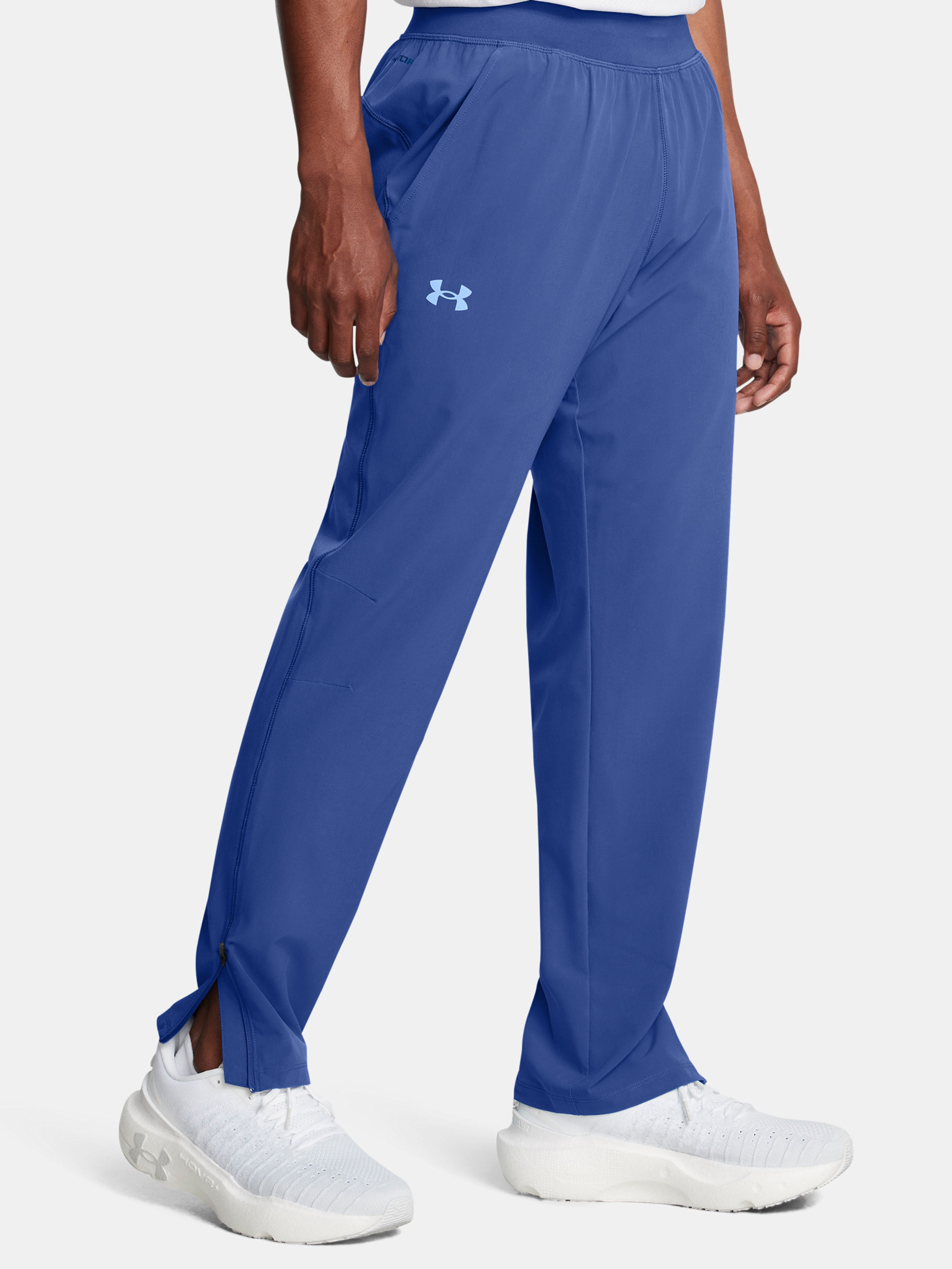 Pánske športové nohavice Under Armour UA Launch Pant-BLU