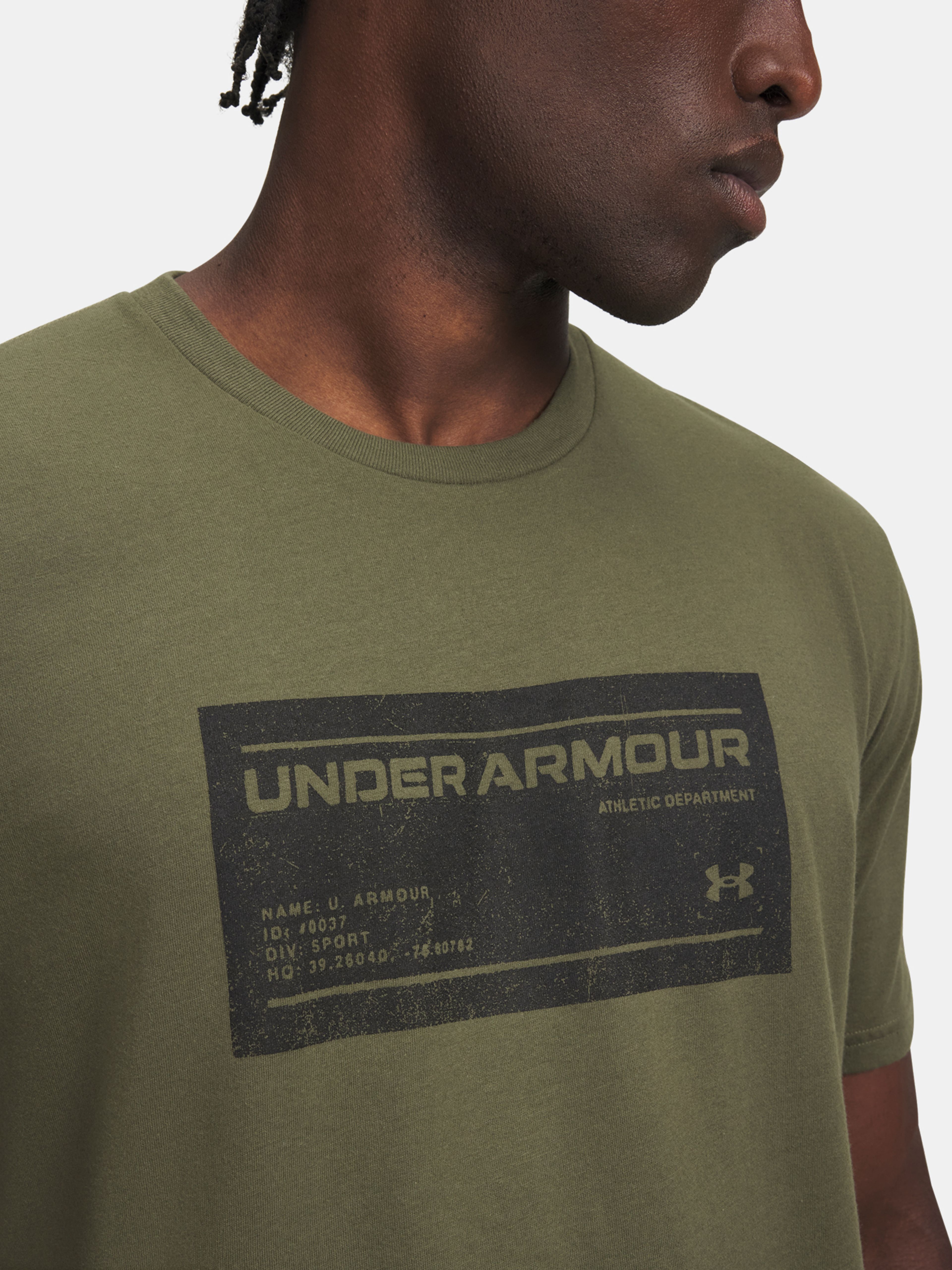 Vyriški marškinėliai Under Armour UA M BOX WM LABEL SS - 003