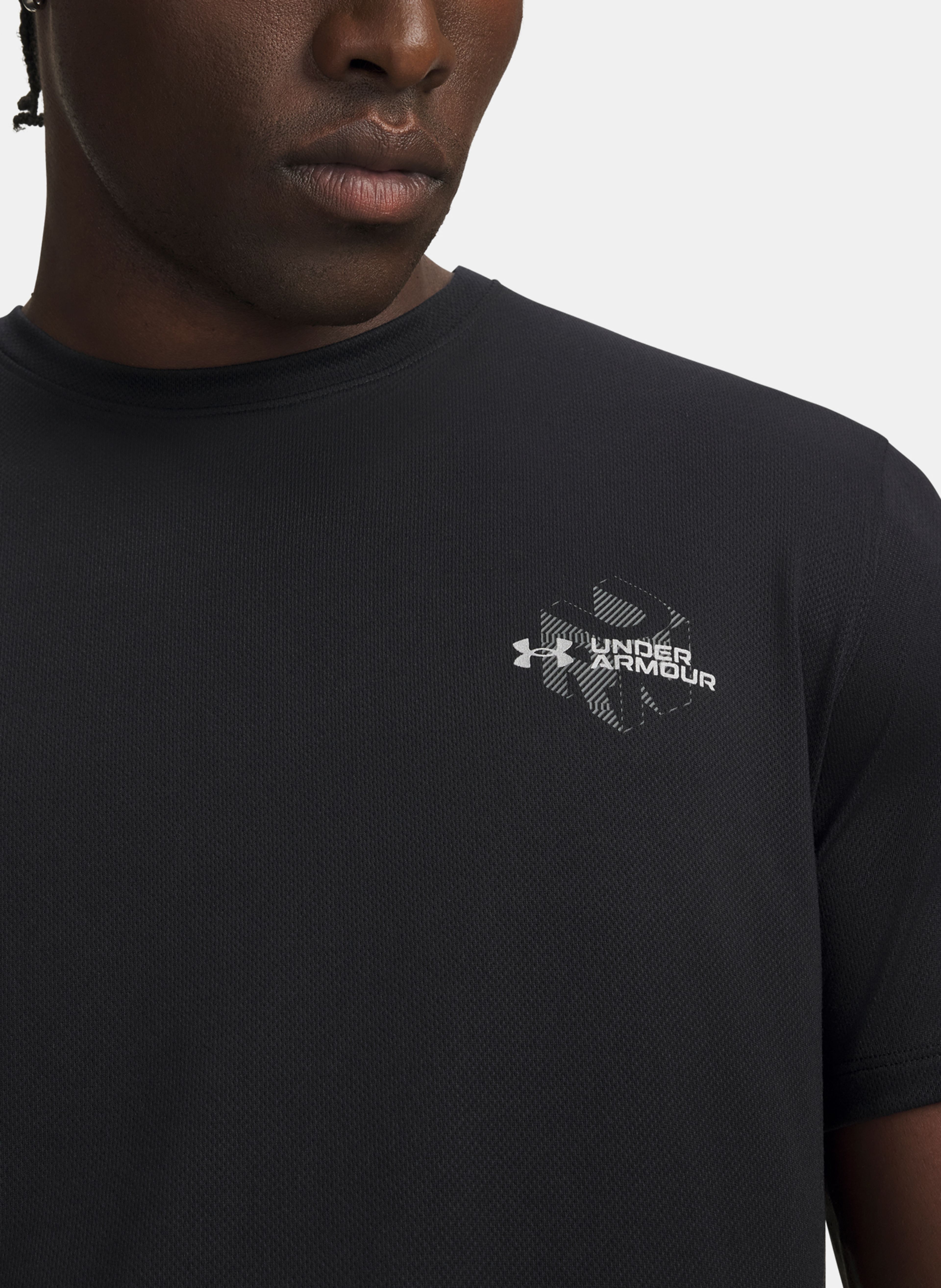 Vyriški marškinėliai Under Armour UA M Velociti Run Cube SS - 003