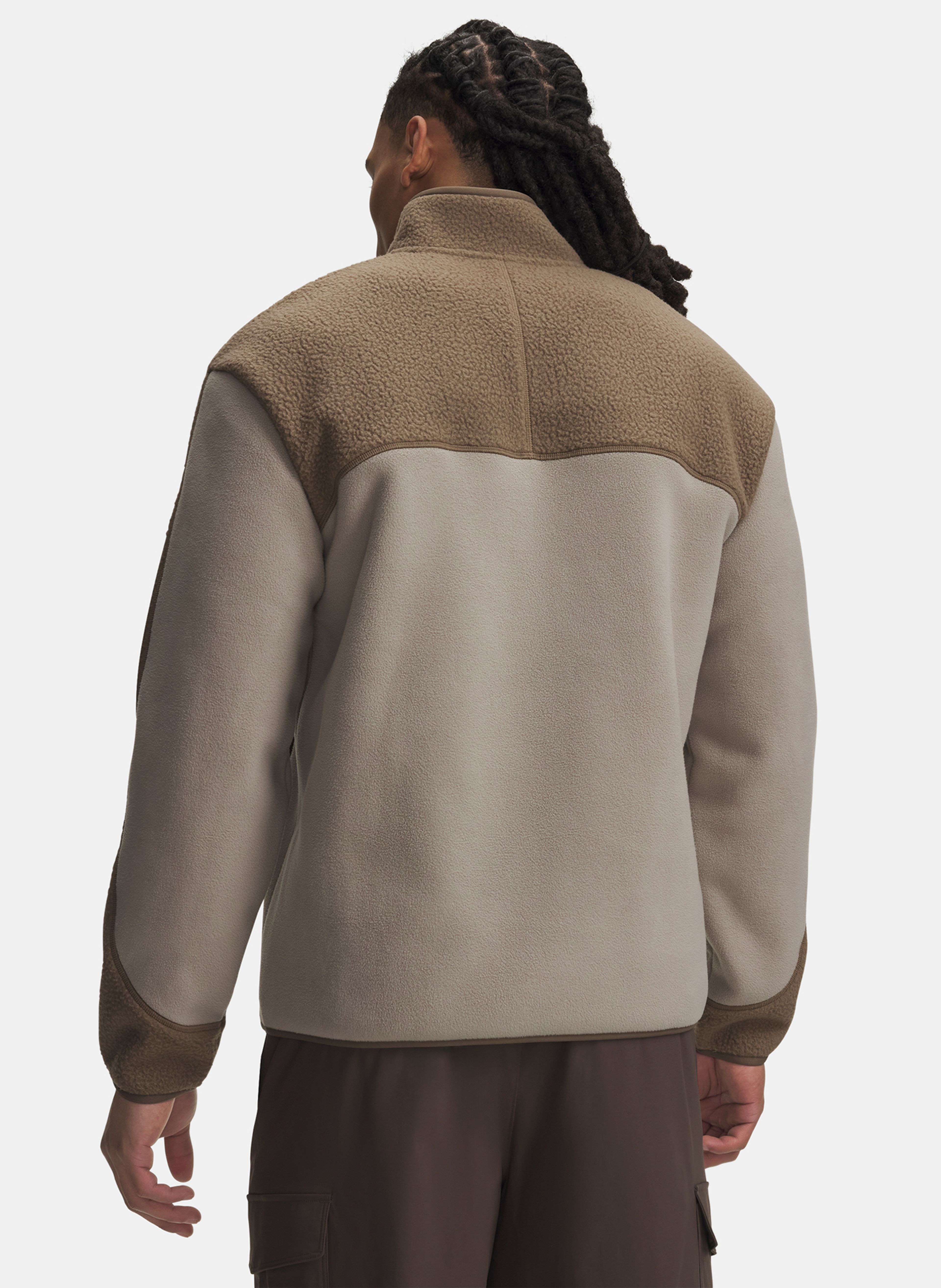 Meeste dressipluus Under Armour M CGI Basecamp HZ Fleece - 002