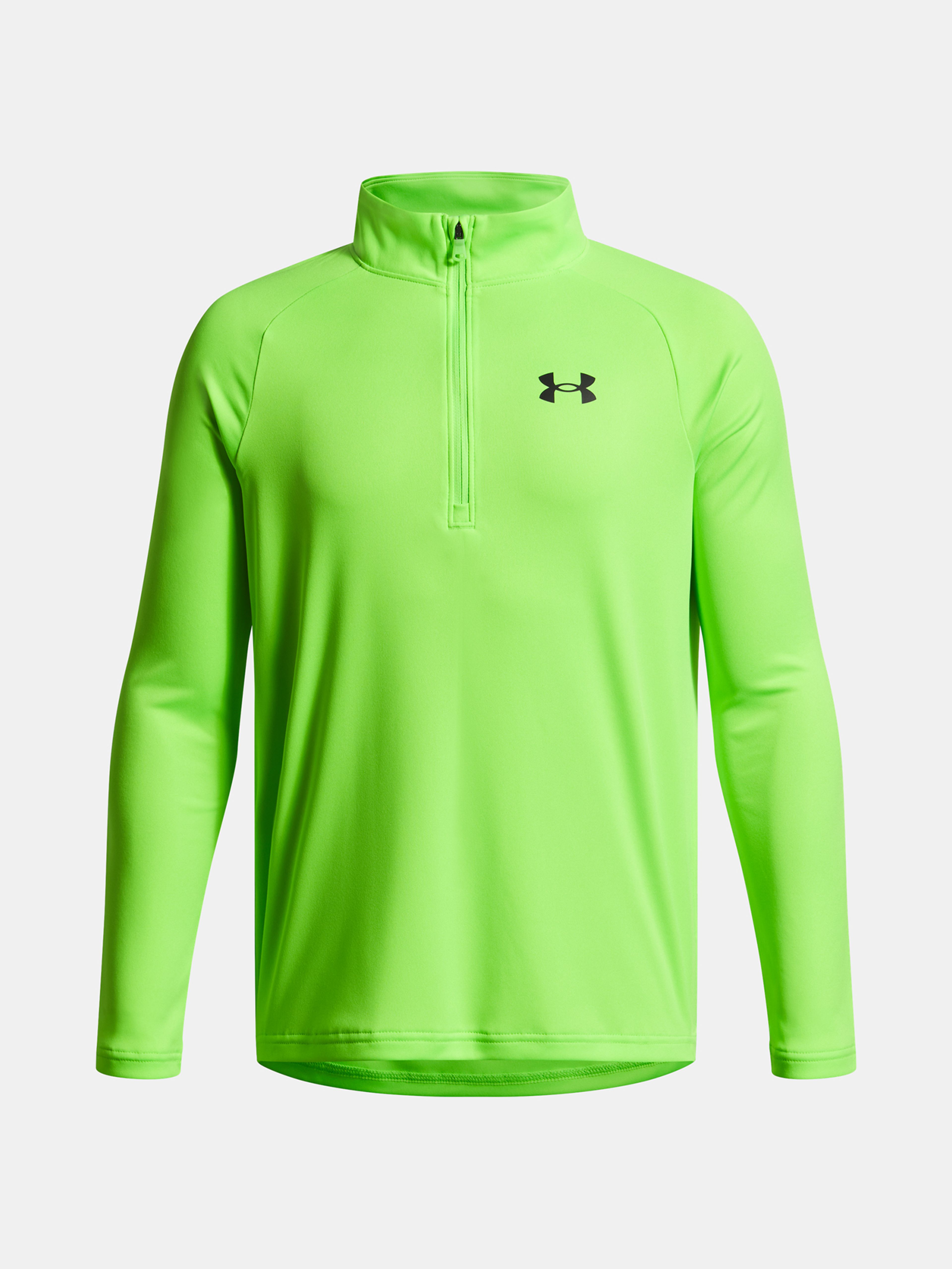 Fiú póló Under Armour UA Tech 2.0 1/2 Zip-GRN