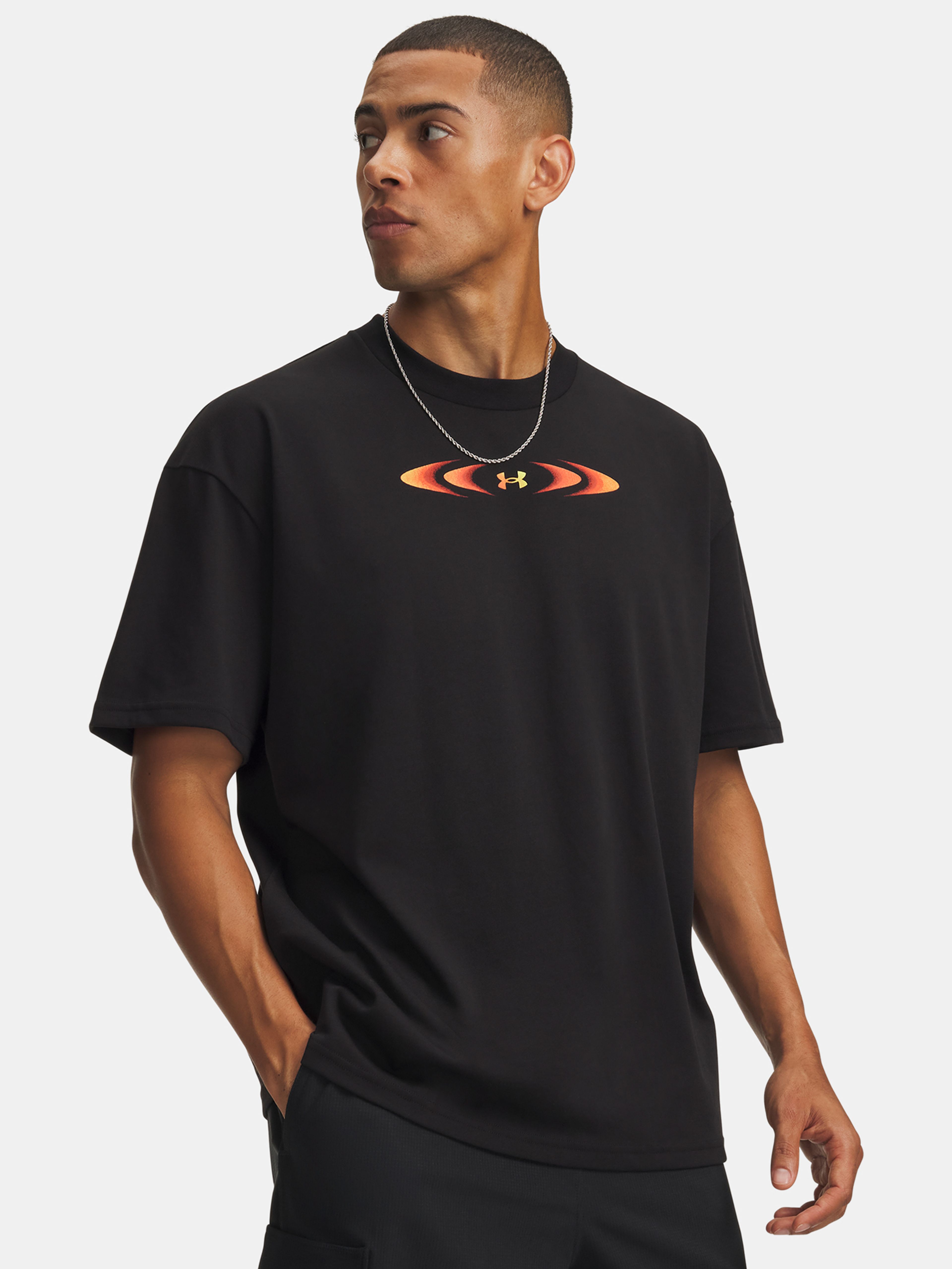 Vyriški marškinėliai Under Armour UA M HWT ECHO JET SS - 001