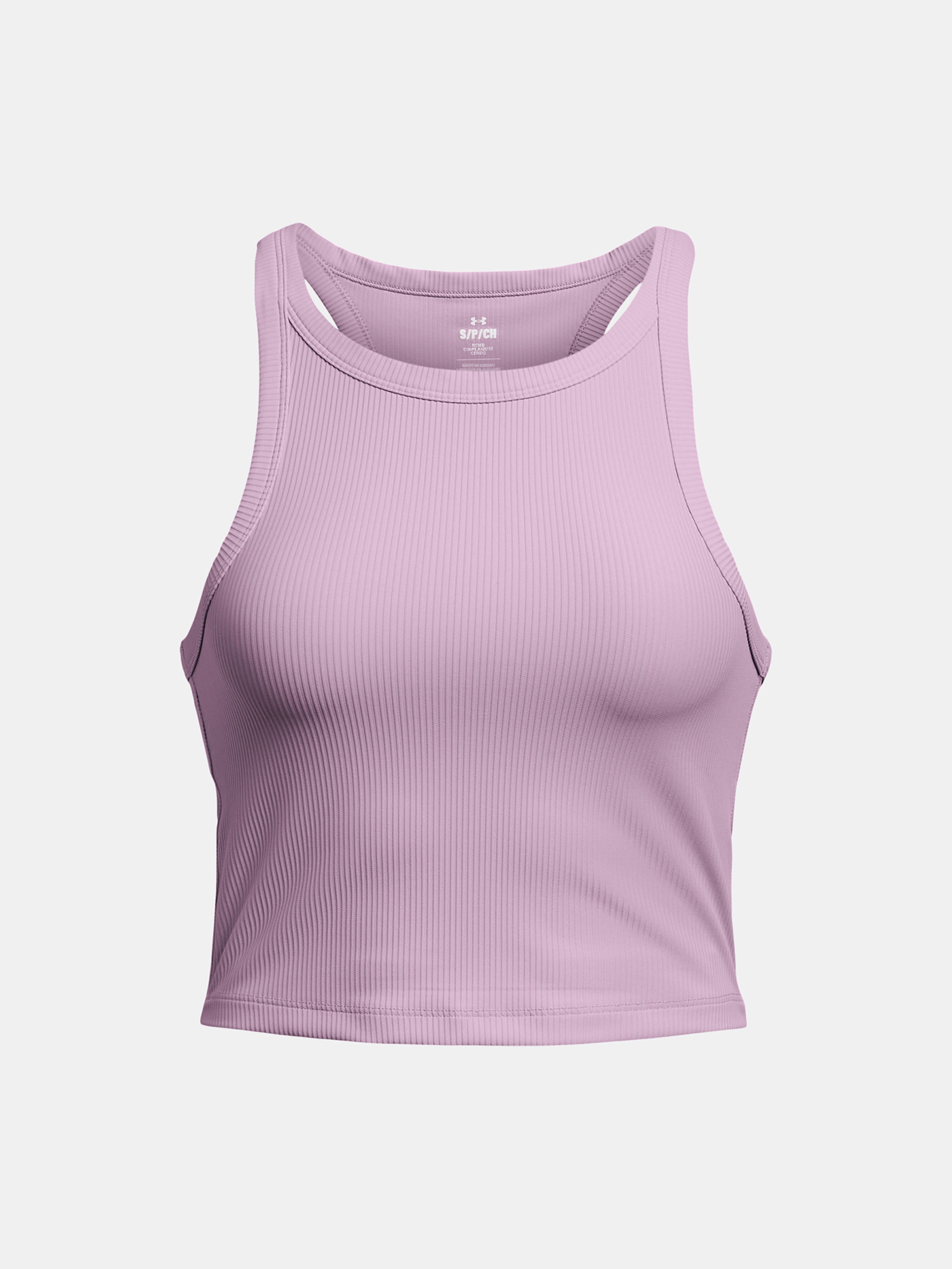 Dámské tílko Under Armour Meridian Rib Crop Tank