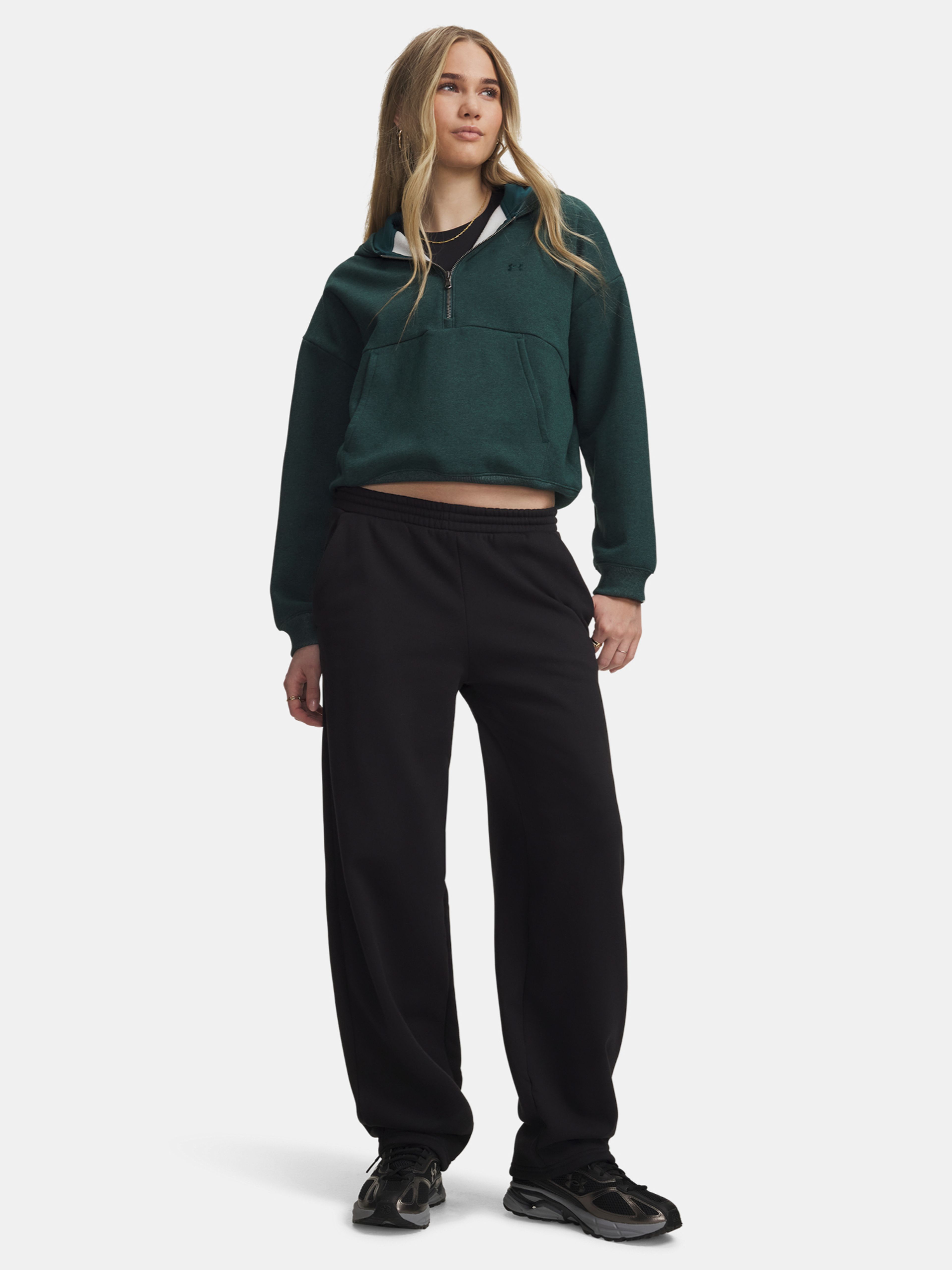 Sieviešu sporta bikses Under Armour UA Icon Fleece Barrel Pant - 003