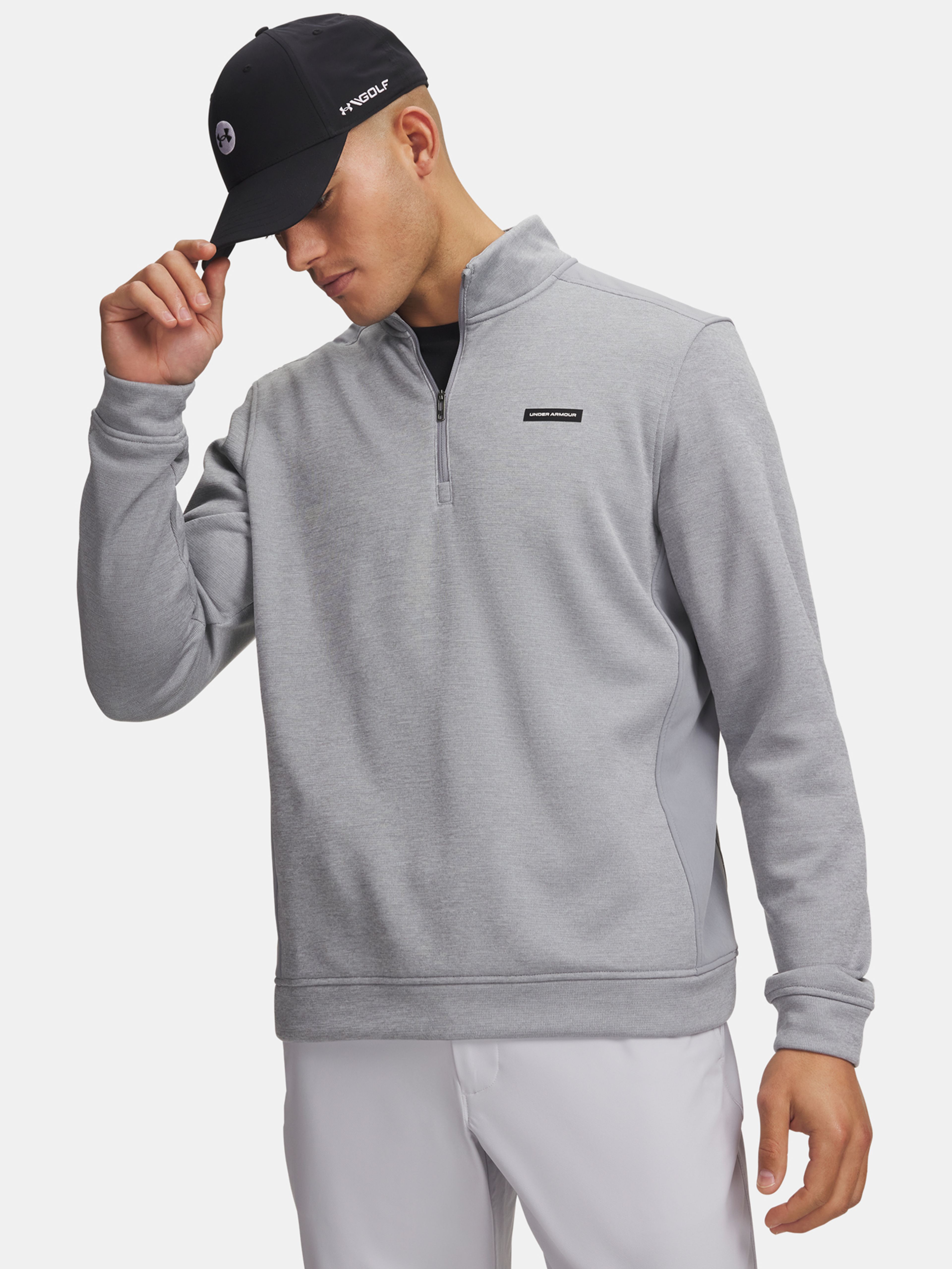 Vyriškas bliuzonas Under Armour UA Sweaterfleece Hybrid HZ - 001