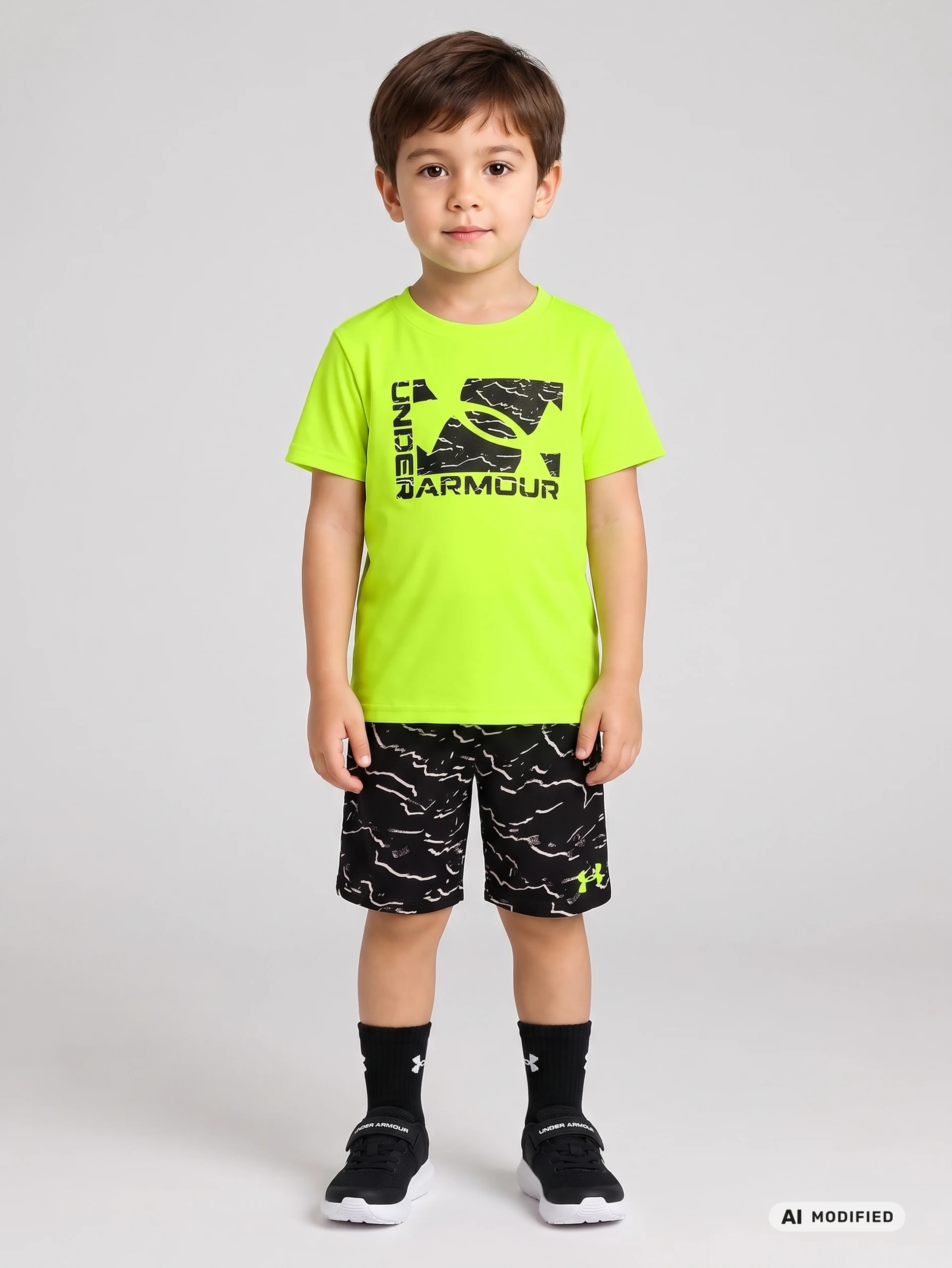 Poiste komplekt Under Armour UA TECH PRINTED SS SET - 001